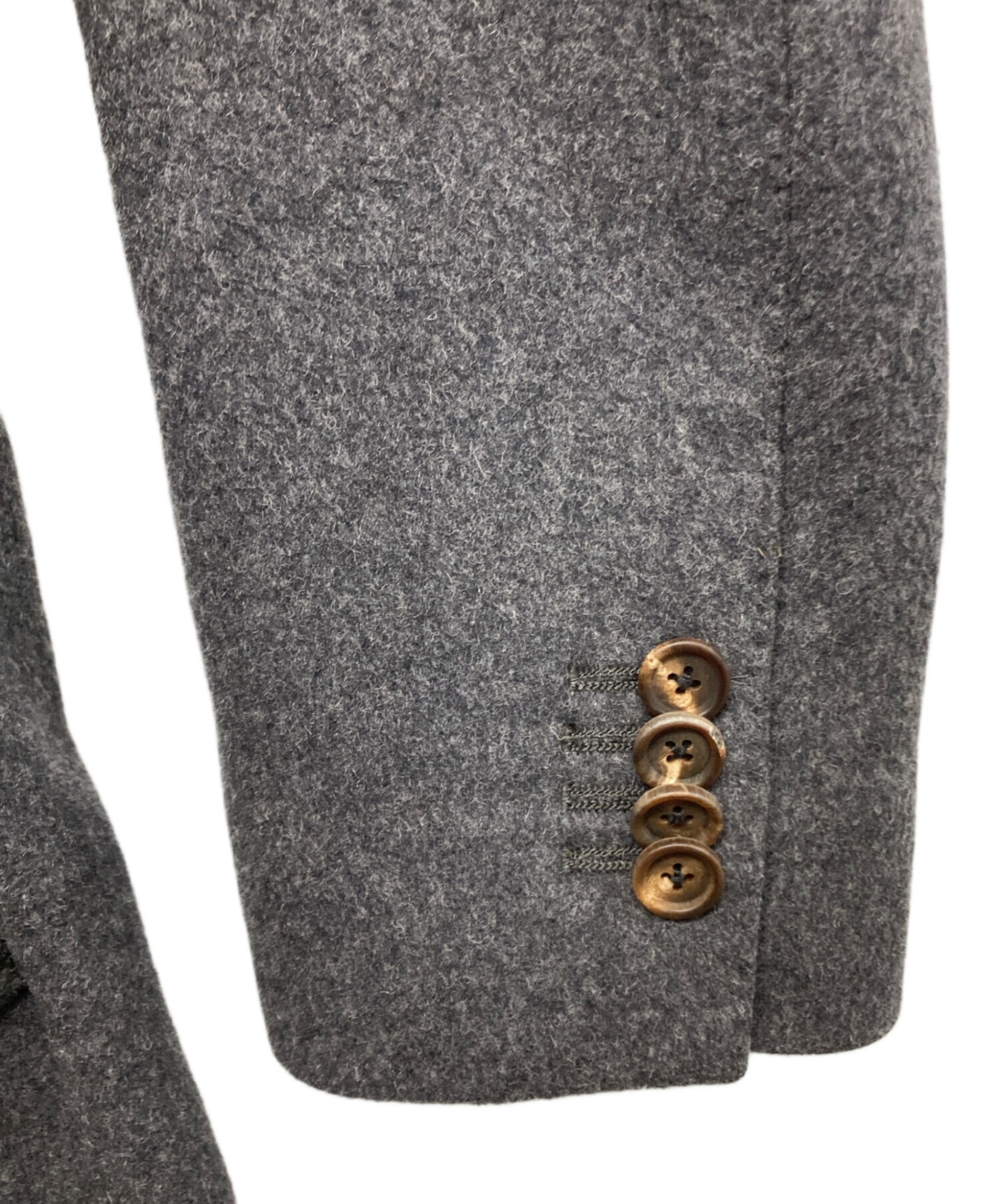 中古・古着通販】LARDINI (ラルディーニ) チェスターコート グレー