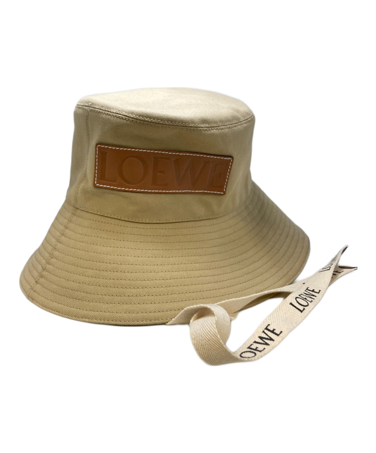 LOEWE フィッシャーマンハット 59 中古・古着通販】LOEWE (ロエベ) フィッシャーマンハット ベージュ