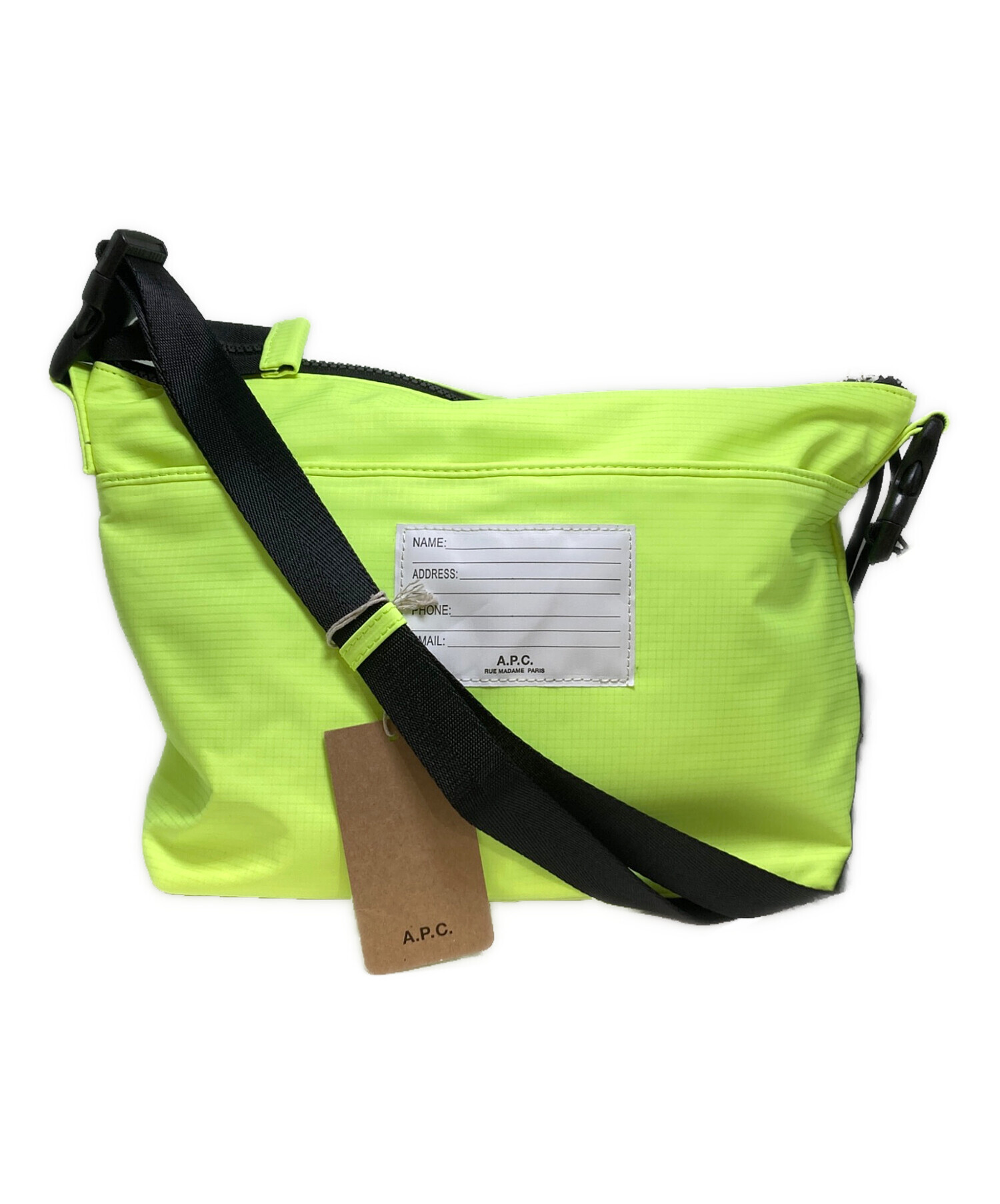 中古・古着通販】A.P.C. (アーペーセー) MYDネオンショルダーバッグ