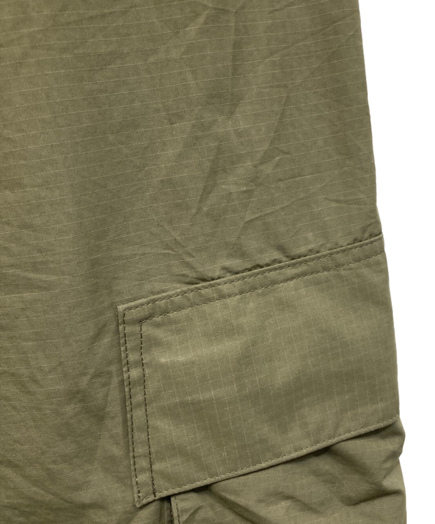 中古・古着通販】sacai (サカイ) Rip Stop Mix Pants カーキ サイズ:1