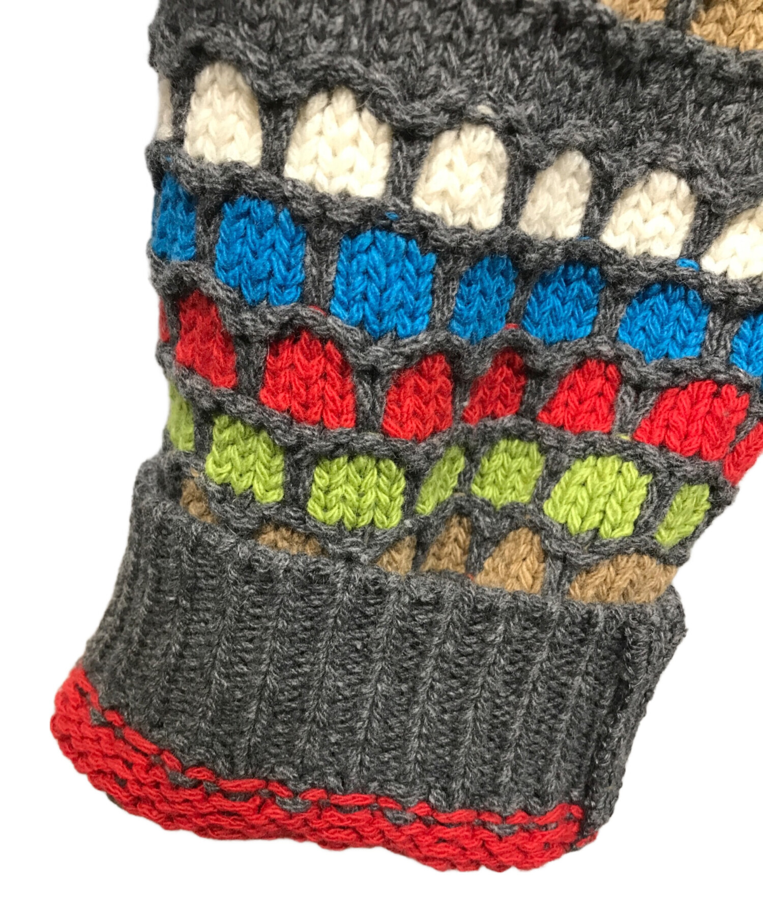 中古・古着通販】MARNI (マルニ) マルチカラーニット マルチカラー