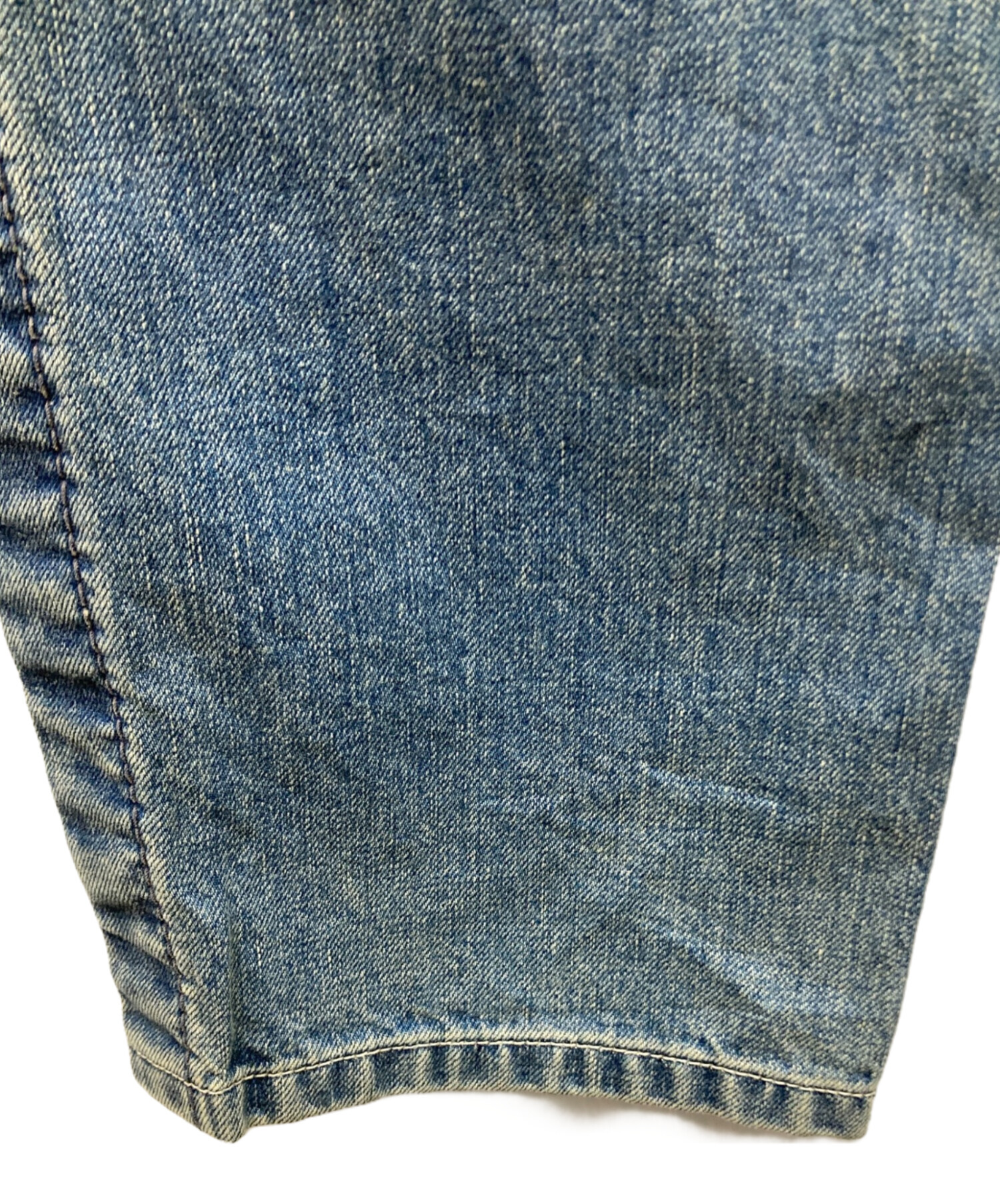 中古・古着通販】sacai (サカイ) ベルテッドワイドデニムパンツ
