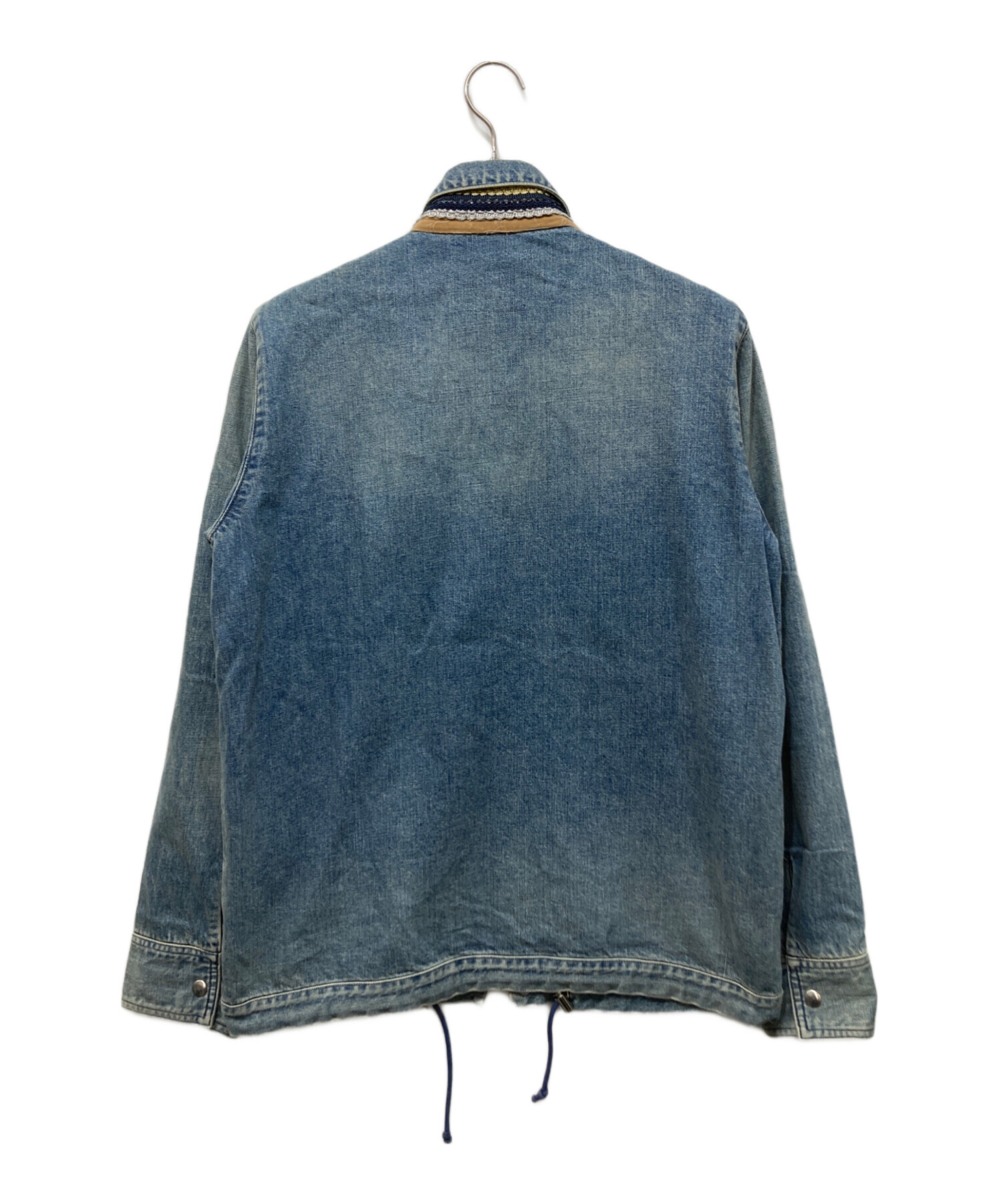中古・古着通販】sacai (サカイ) チロリアン刺繍デニムジャケット