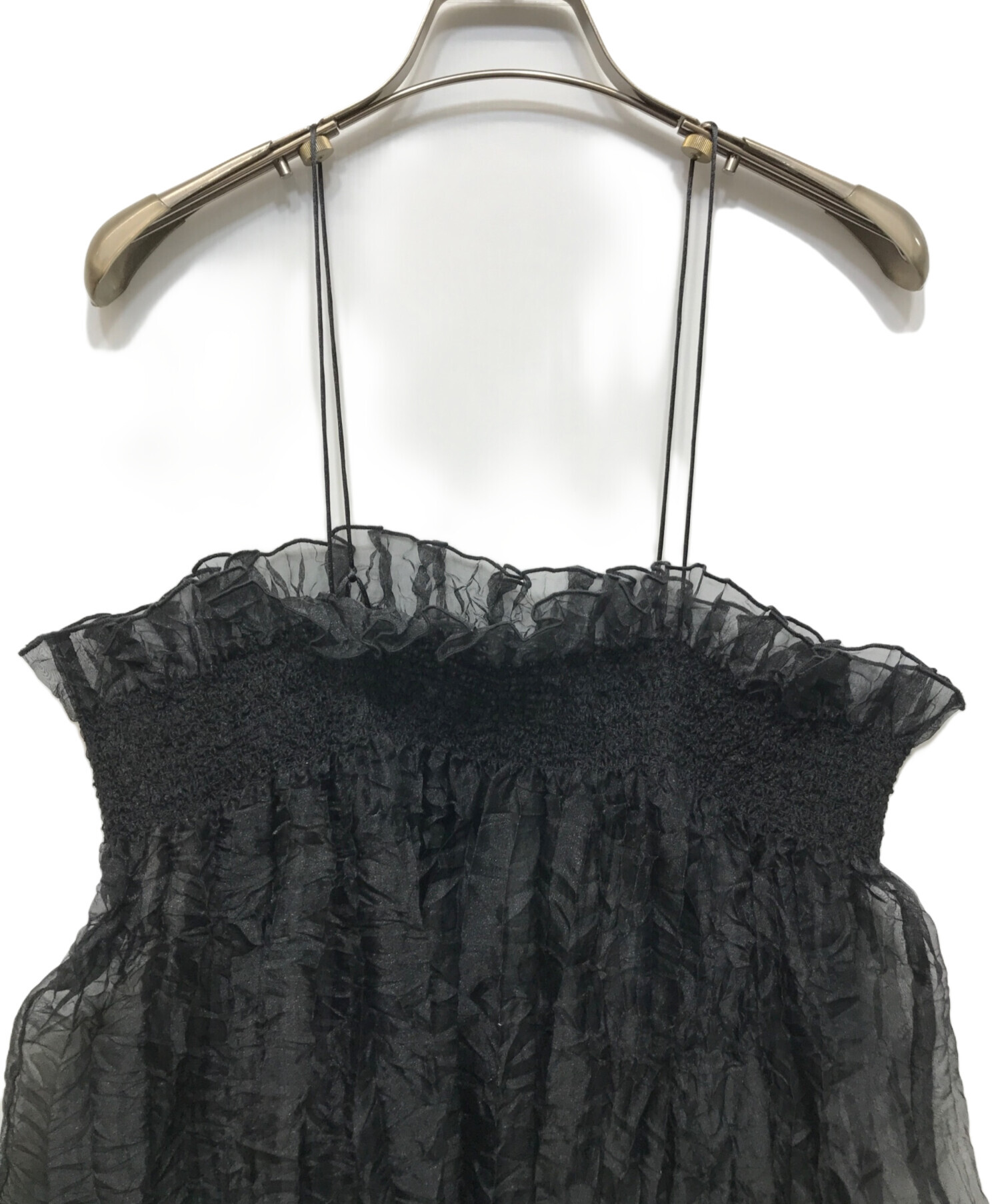 中古・古着通販】LEINWANDE (ラインヴァンド) Recycle Organdy Pleats