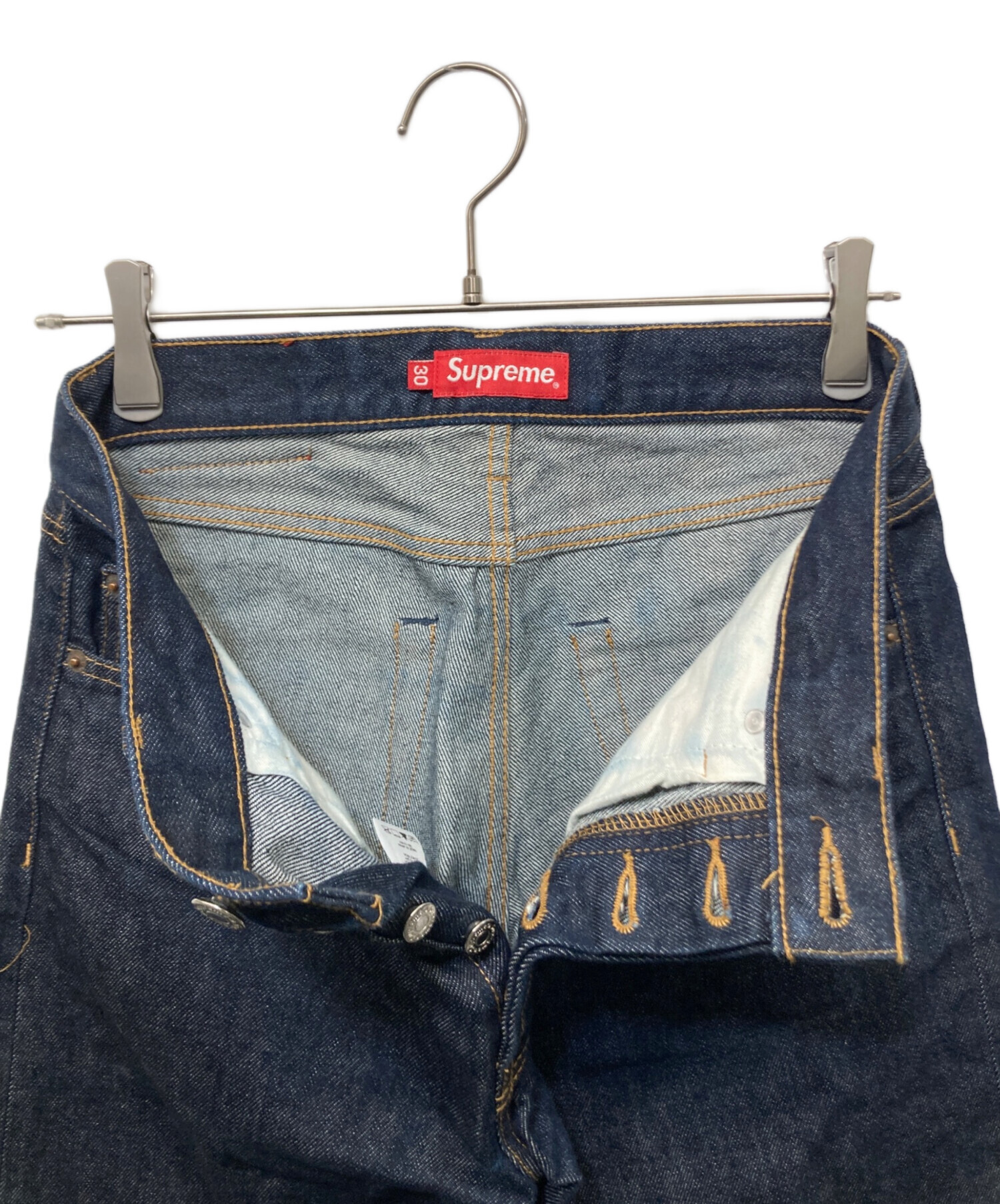 中古・古着通販】Supreme (シュプリーム) スリムデニムパンツ