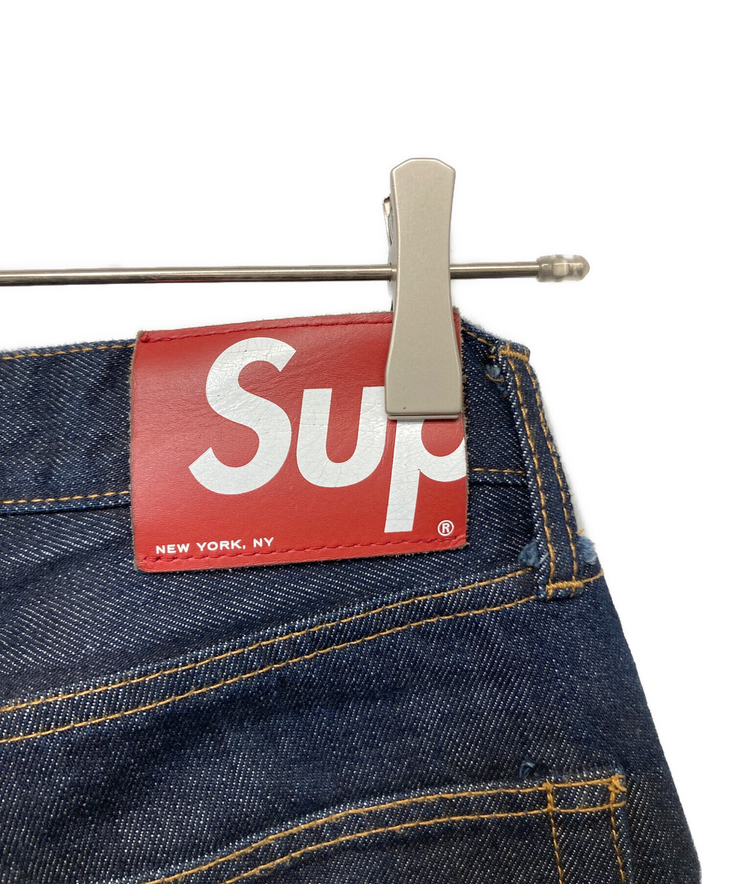 中古・古着通販】Supreme (シュプリーム) スリムデニムパンツ