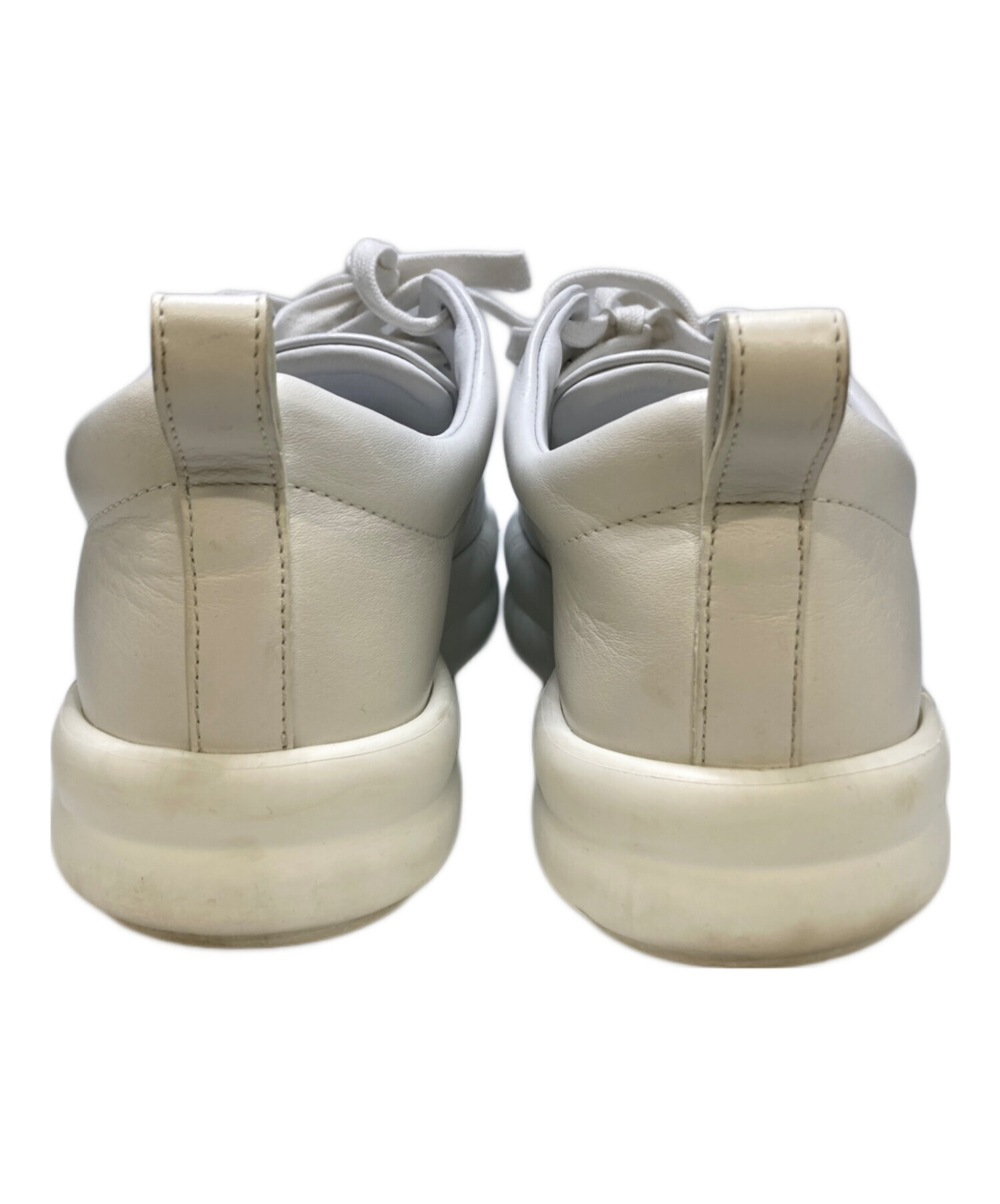 中古・古着通販】HERMES (エルメス) HAPPY レザーローカットスニーカー