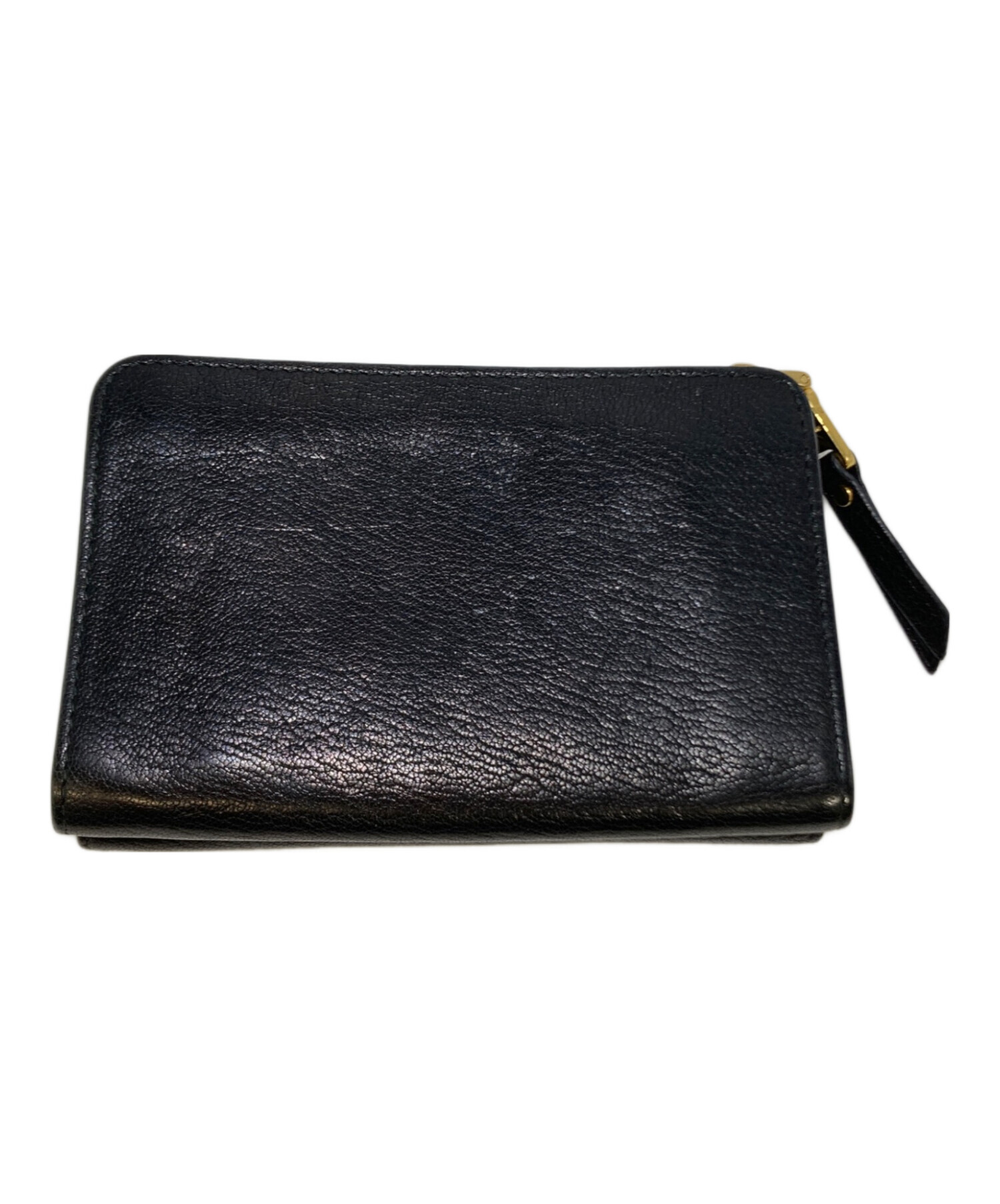 中古・古着通販】MIU MIU (ミュウミュウ) 財布 ブラック｜ブランド