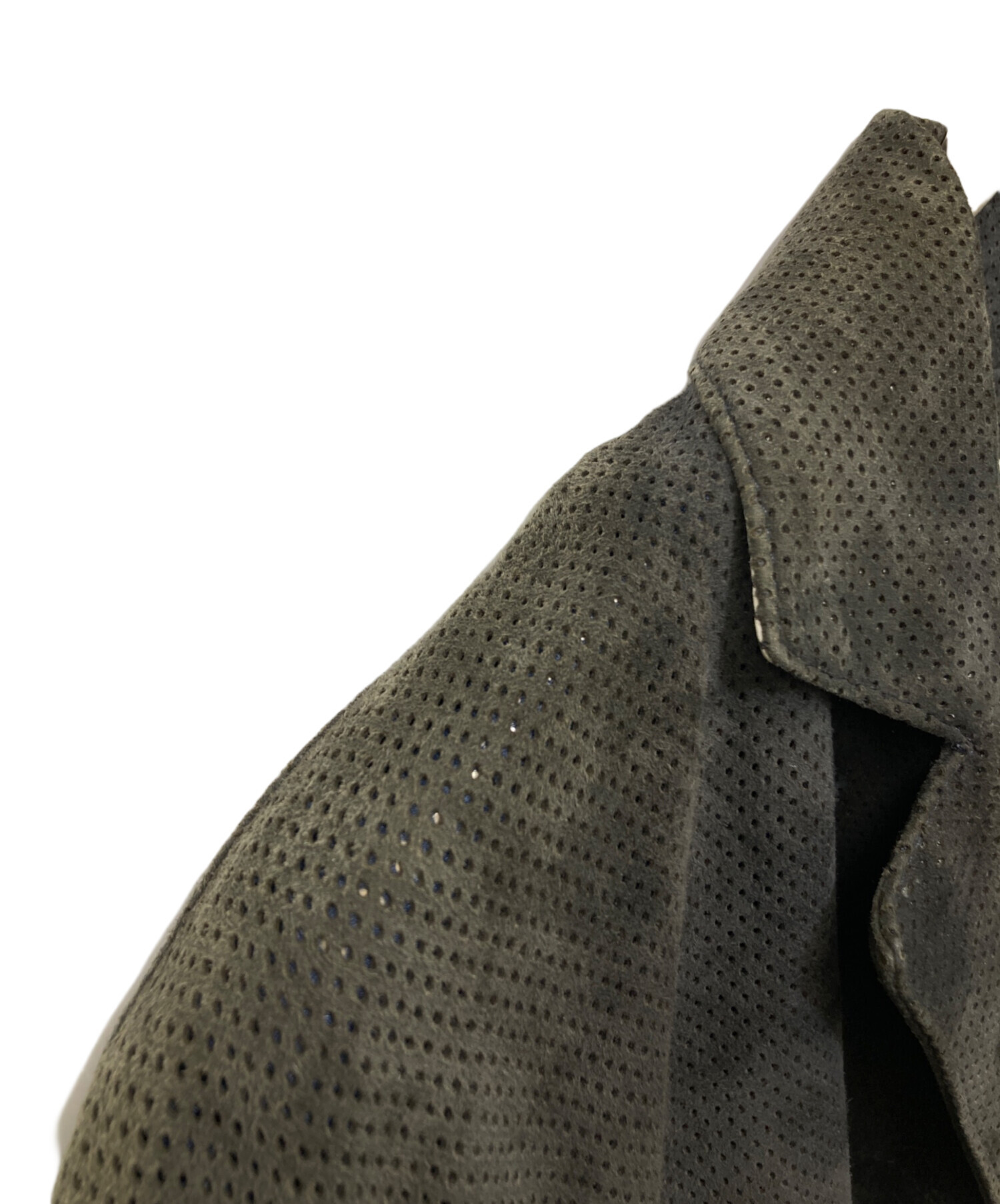 中古・古着通販】EMMETI (エンメティ) ゴートスキンスエードシャツ