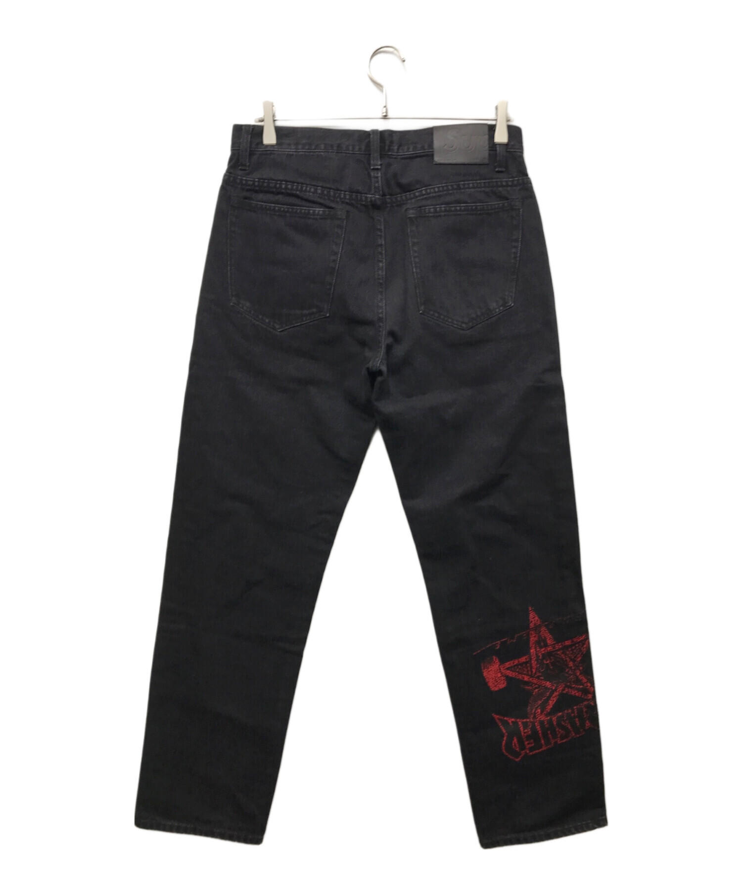 30 シュプリーム THRASHER(スラッシャー) デニムパンツ Supreme 