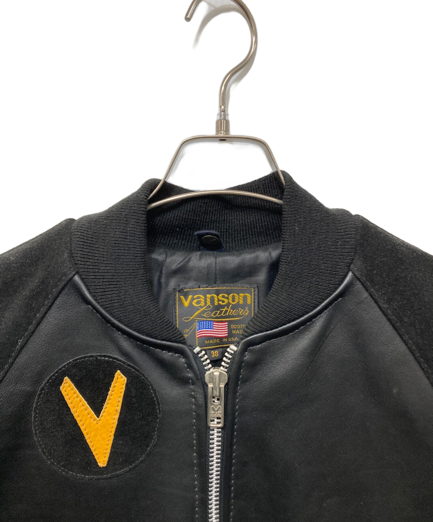中古・古着通販】VANSON (バンソン) TJV スター スウェードコンビ