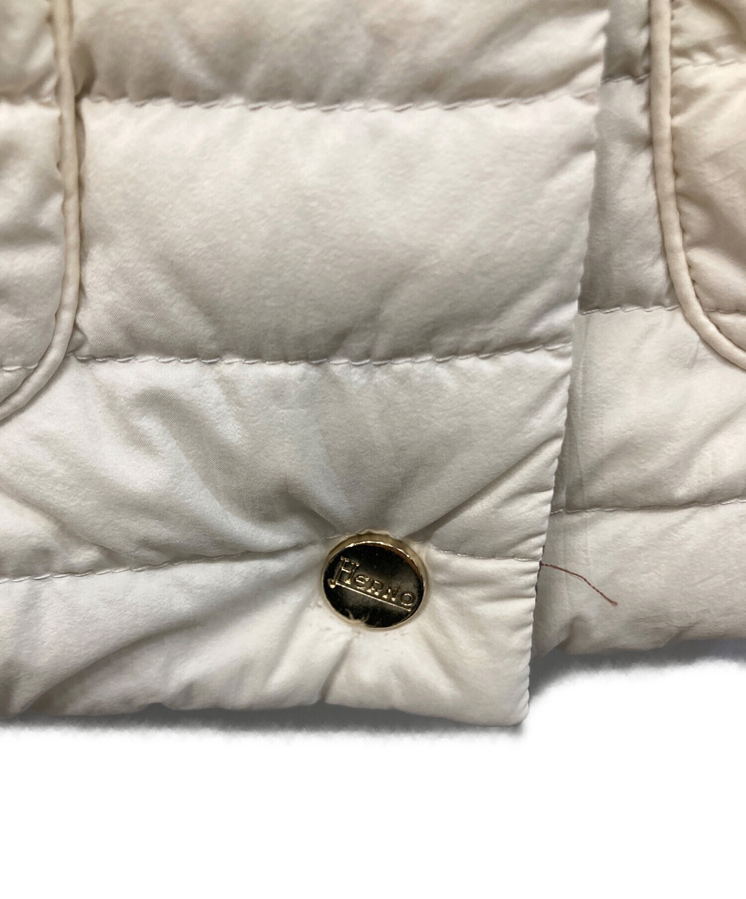 中古・古着通販】HERNO (ヘルノ) リバーシブル 金釦ライトダウン