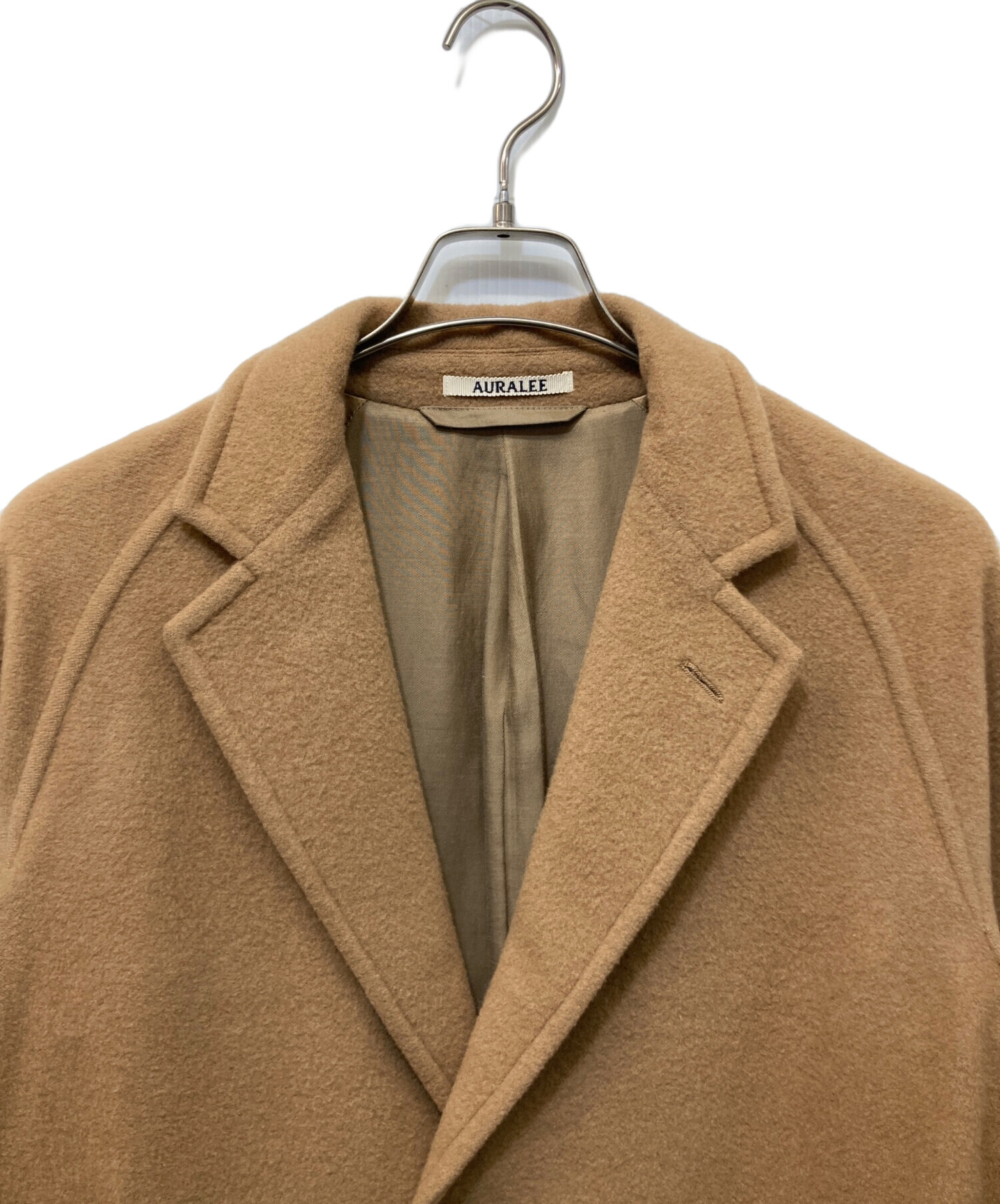 ジャケット・アウター AURALEE BABY CAMEL CHESTERFIELD COAT 中古・古着通販】AURALEE (オーラリー) BABY CAMEL MOSSER