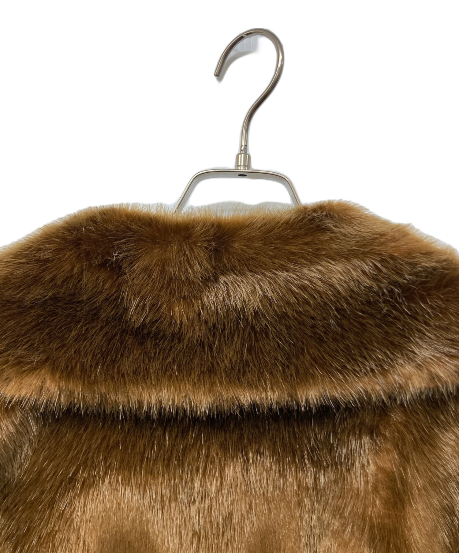 中古・古着通販】machatt (マチャット) エコミンクコート ブラウン