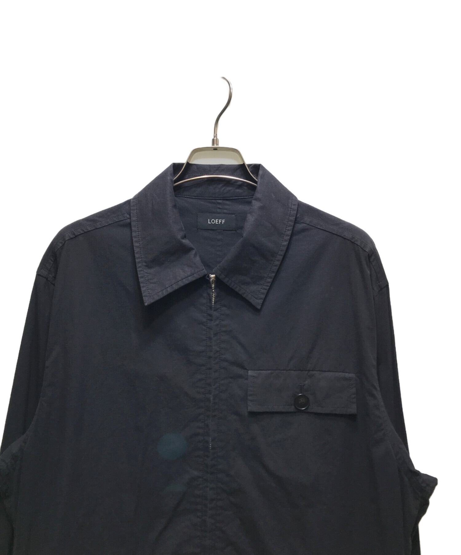 中古・古着通販】LOEFF (ロエフ) CTN TYP ジャンプスーツ ネイビー