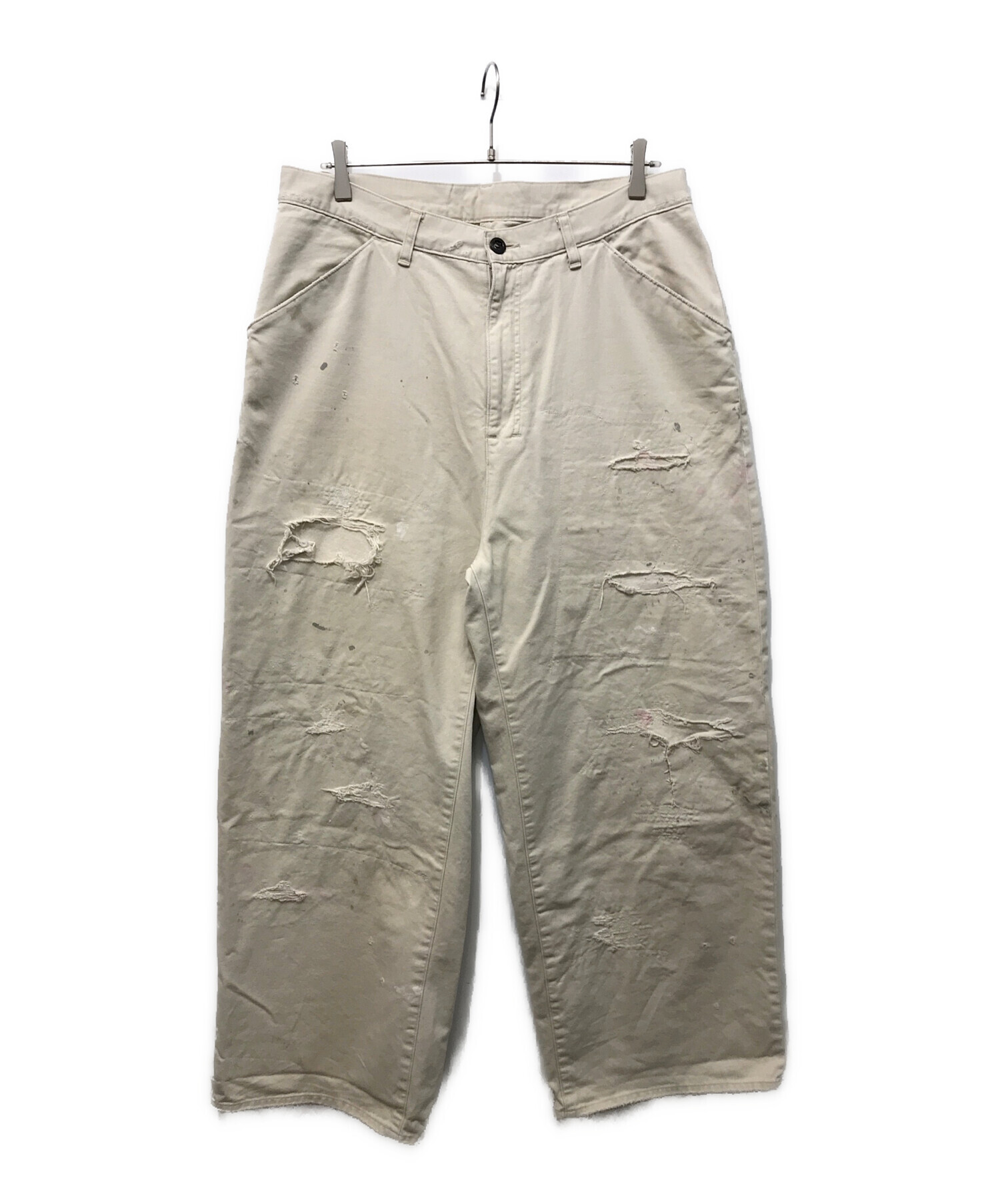 中古・古着通販】ANCELLM (アンセルム) REMAKE WIDE CHINO TROUSERS