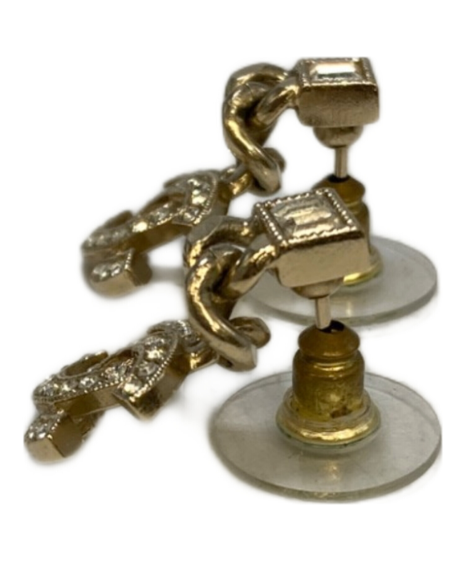 中古・古着通販】CHANEL (シャネル) ココマーク スイングピアス