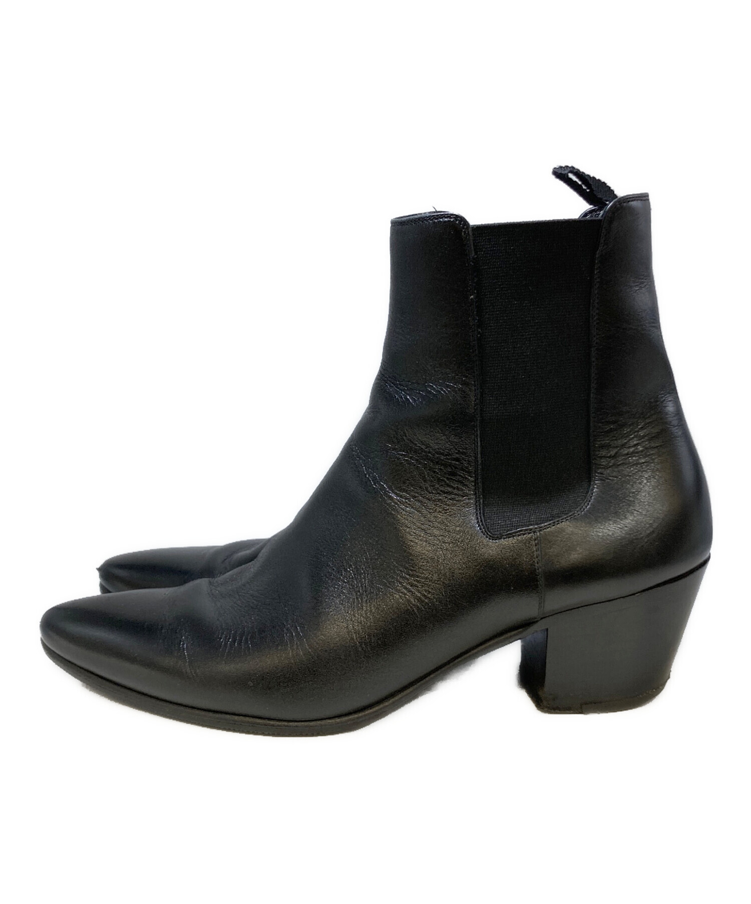 中古・古着通販】CELINE (セリーヌ) JACNO サイドゴアブーツ ブラック