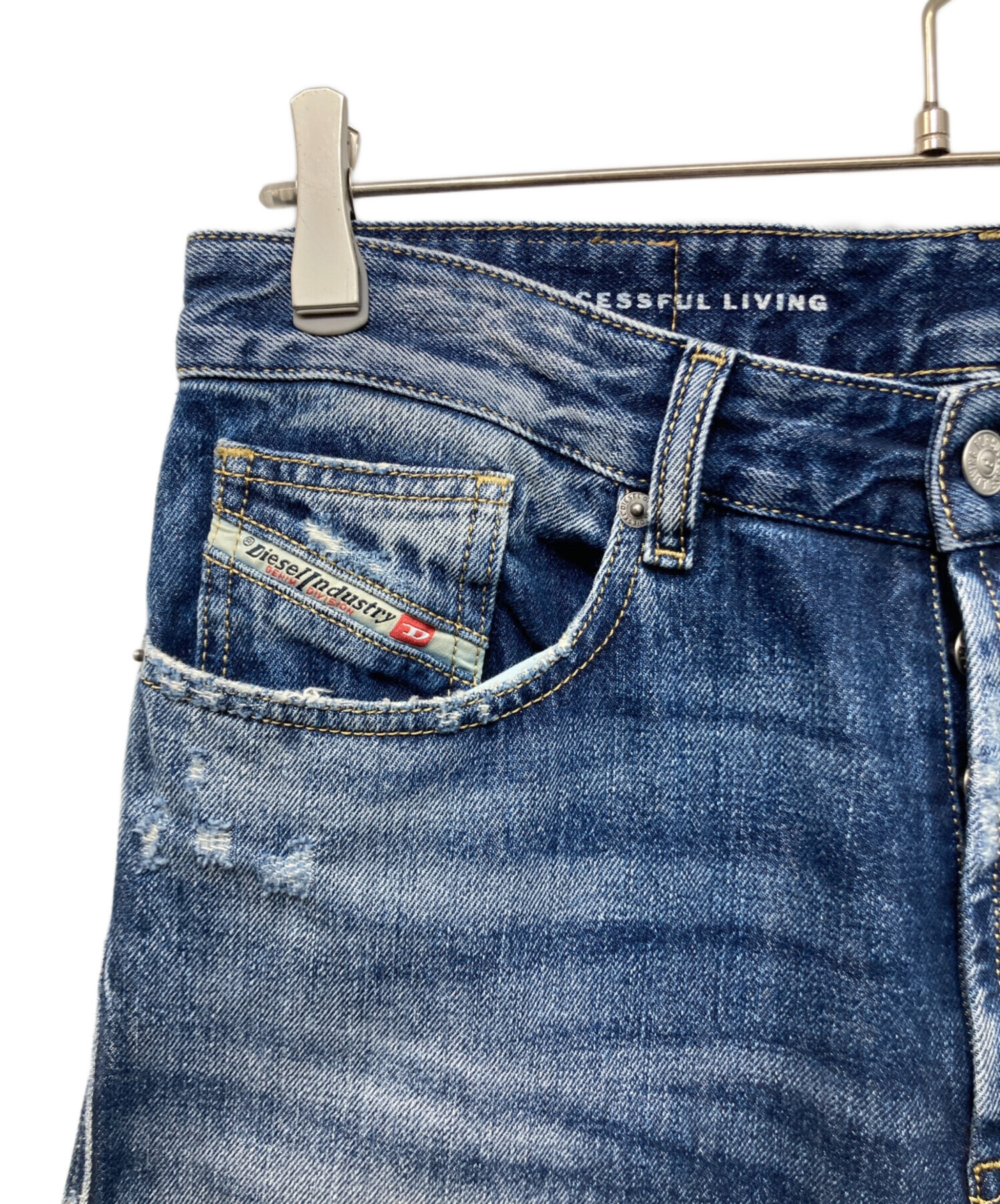 中古・古着通販】DIESEL (ディーゼル) D-Rise バギーデニムパンツ