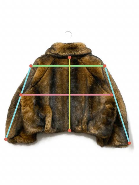 中古・古着通販】LEINWANDE (ラインヴァンド) Mama's Faux-fur Jacket