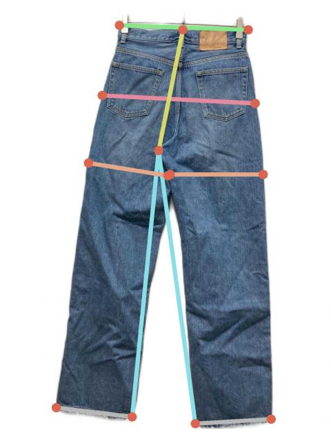 中古・古着通販】soduk (スドーク) love books denim trousers