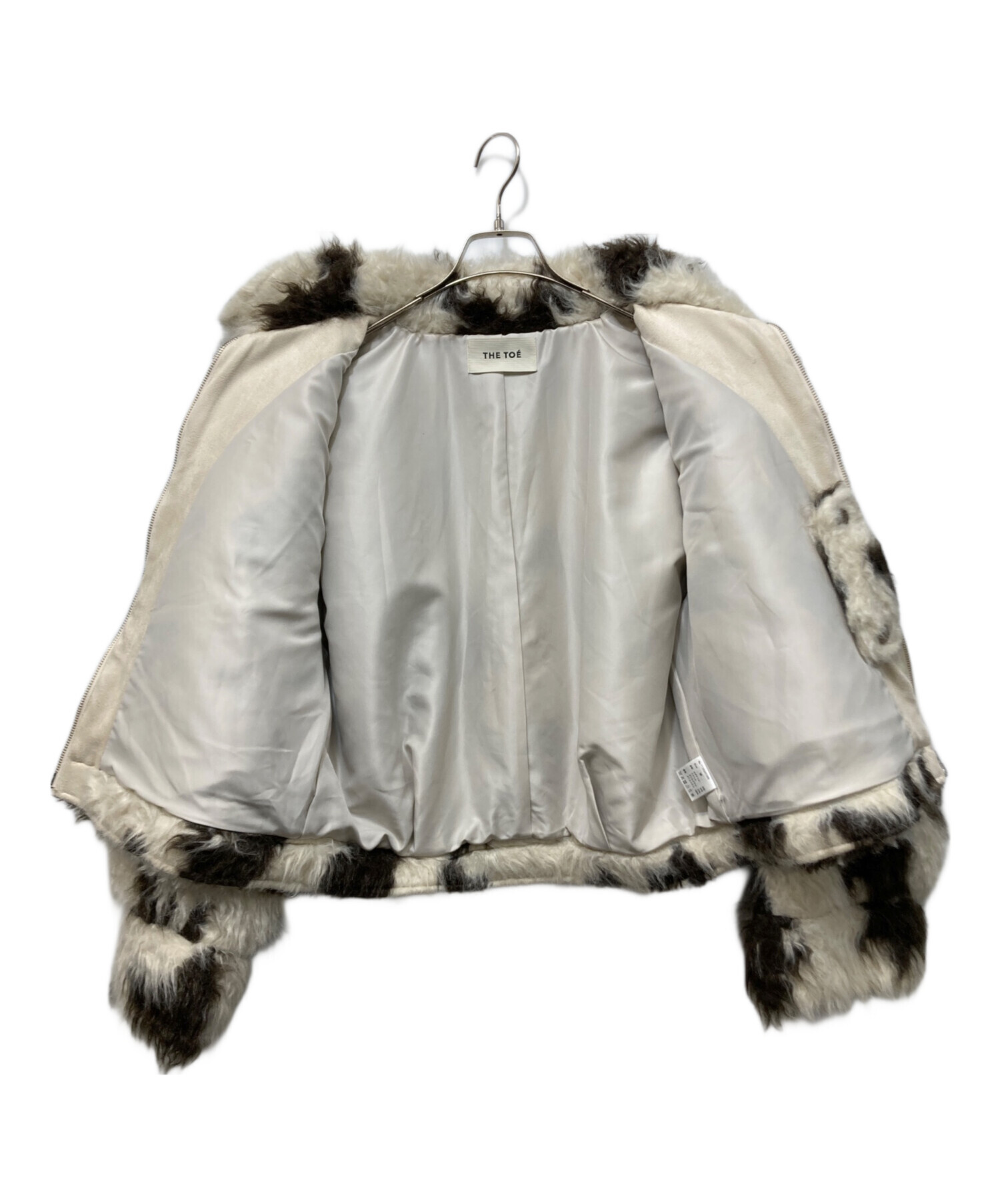 中古・古着通販】THE TOE (ザ・トゥー) Breite Shaggy Jacket ブラウン