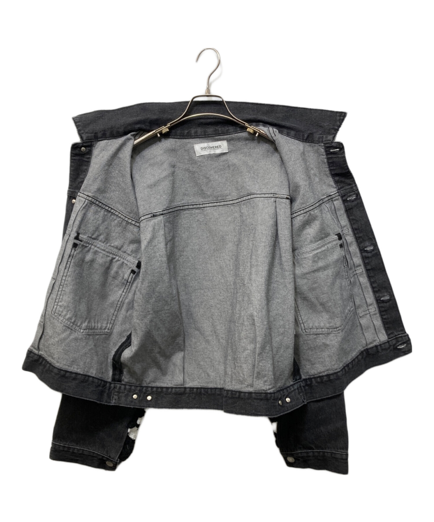 中古・古着通販】DISCOVERED (ディスカバード) CROCHET DENIM BLOUSON