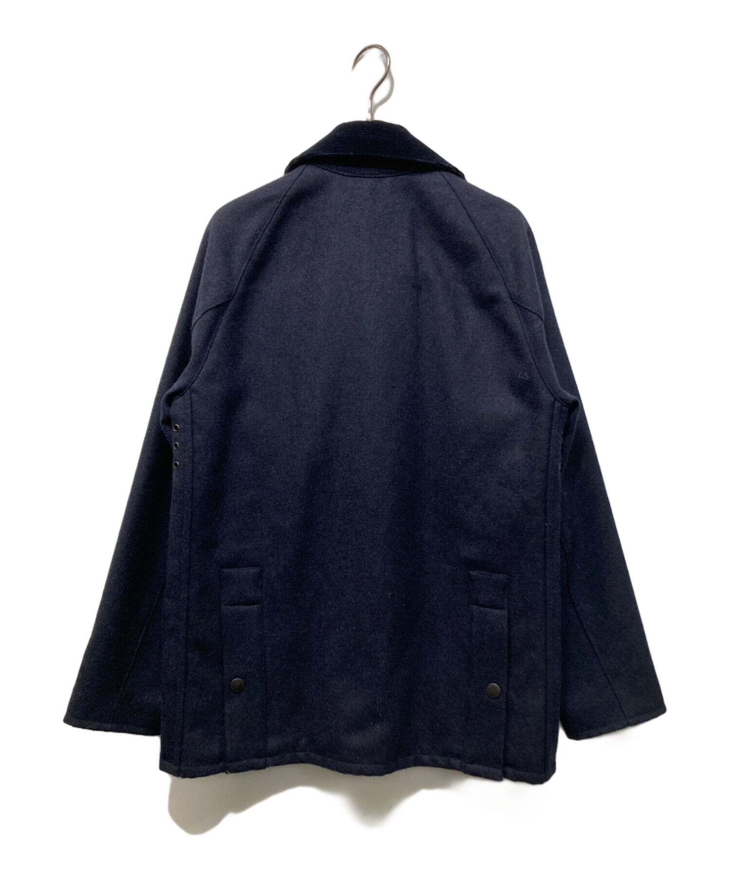 ジャケット・アウター Barbour bedale wool 36 navy 中古・古着通販】Barbour (バブアー) BEDALE WOOL JACKET ネイビー