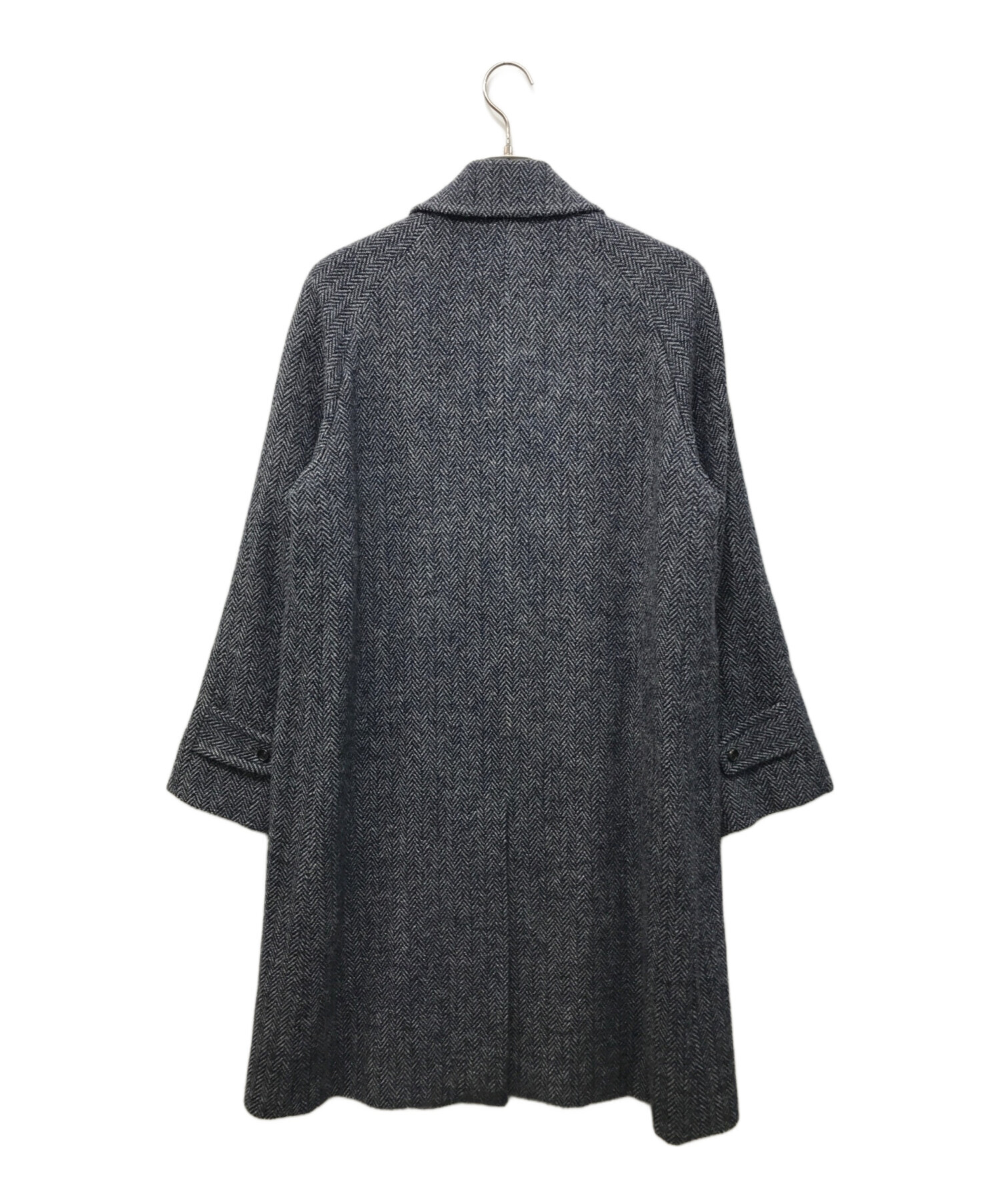 BONCOURA ボンクラ リネン混ステンカラーコート　未使用タグ付き 中古・古着通販】BONCOURA (ボンクラ) hand wovenツイードステンカラー