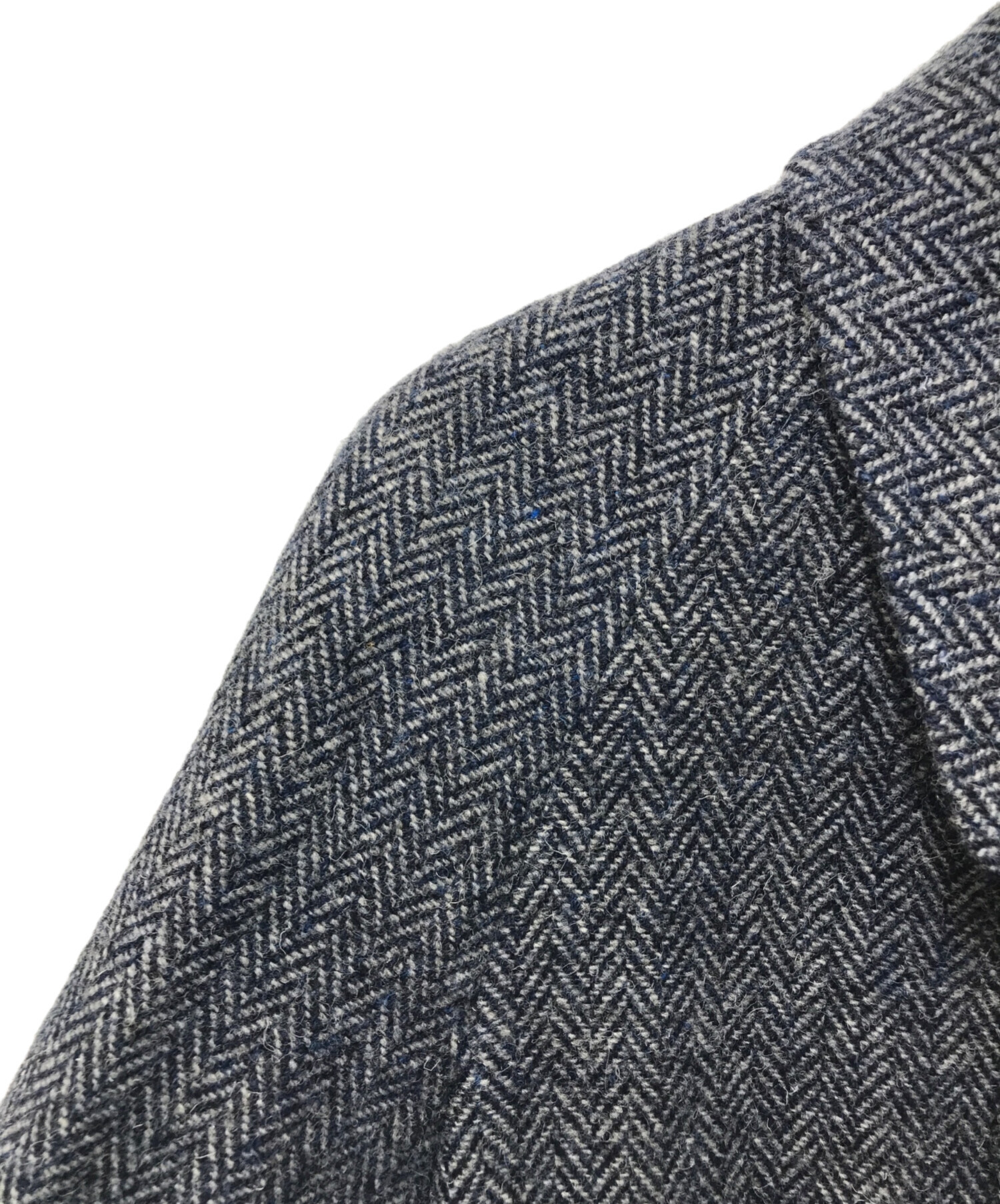 中古・古着通販】BONCOURA (ボンクラ) hand wovenツイードステンカラー