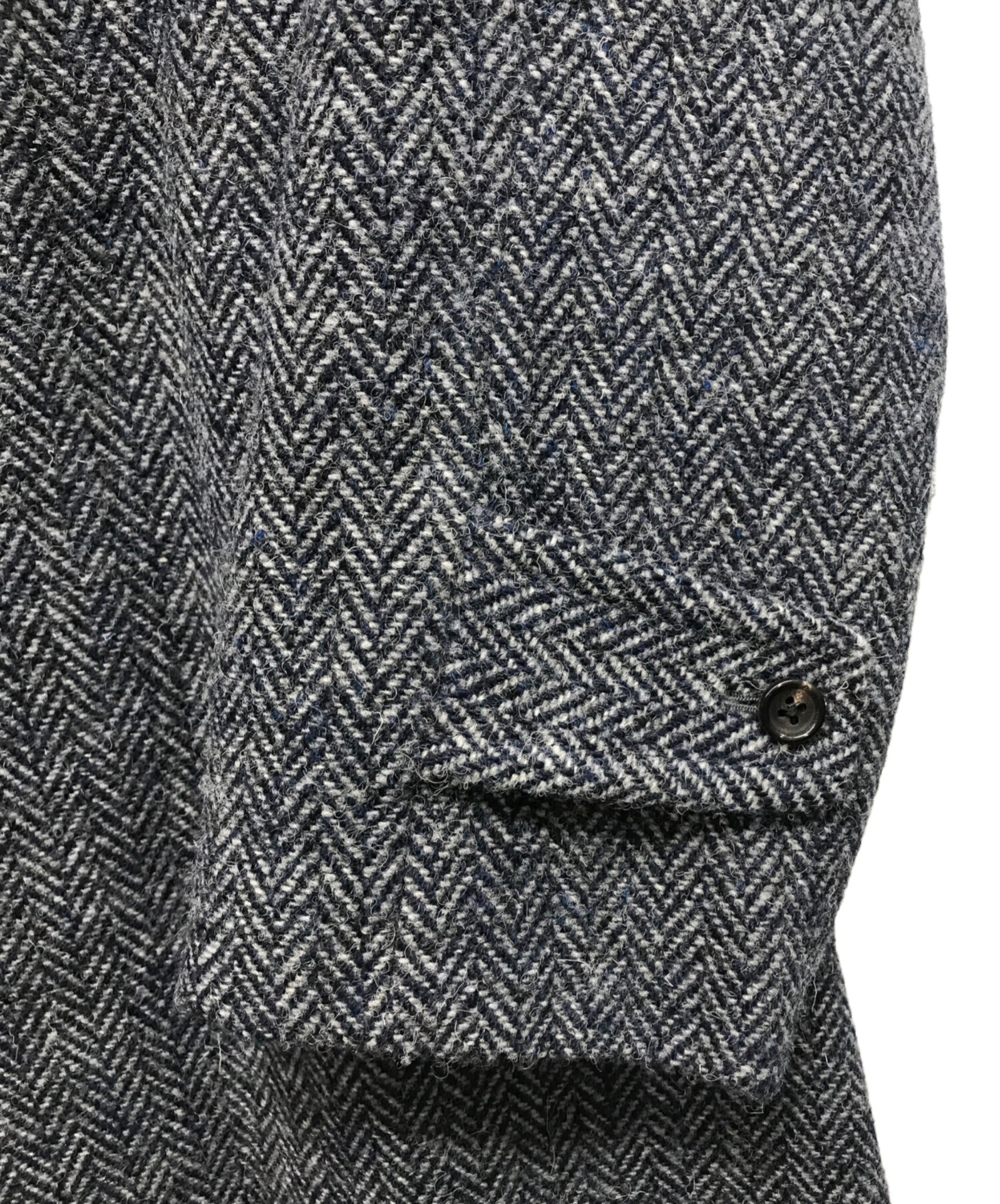 中古・古着通販】BONCOURA (ボンクラ) hand wovenツイードステンカラー