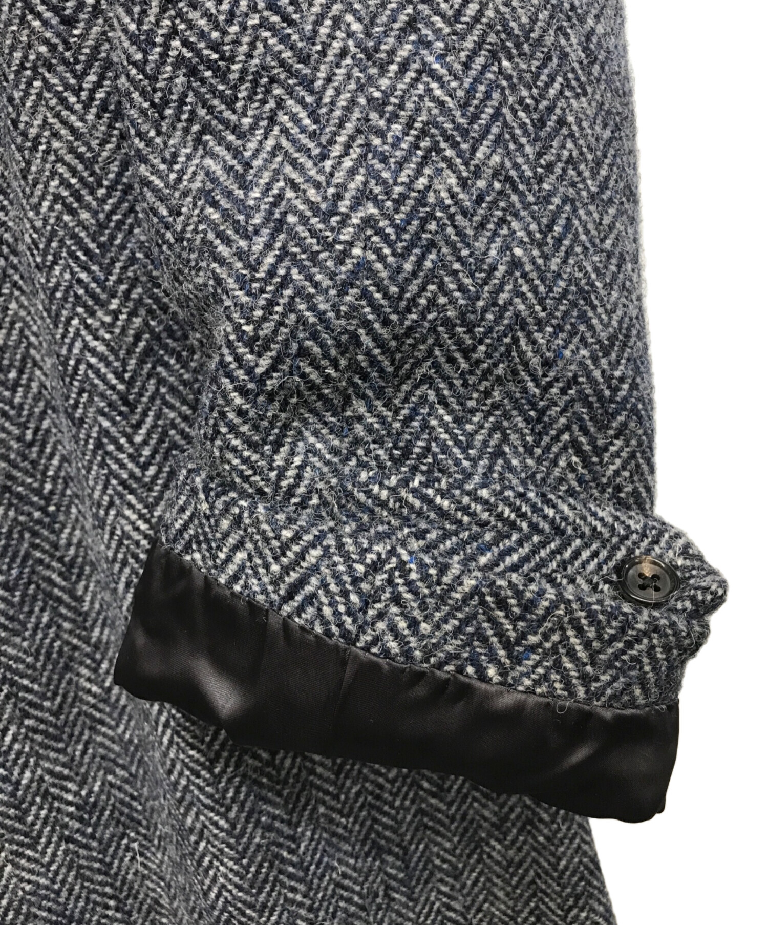 中古・古着通販】BONCOURA (ボンクラ) hand wovenツイードステンカラー