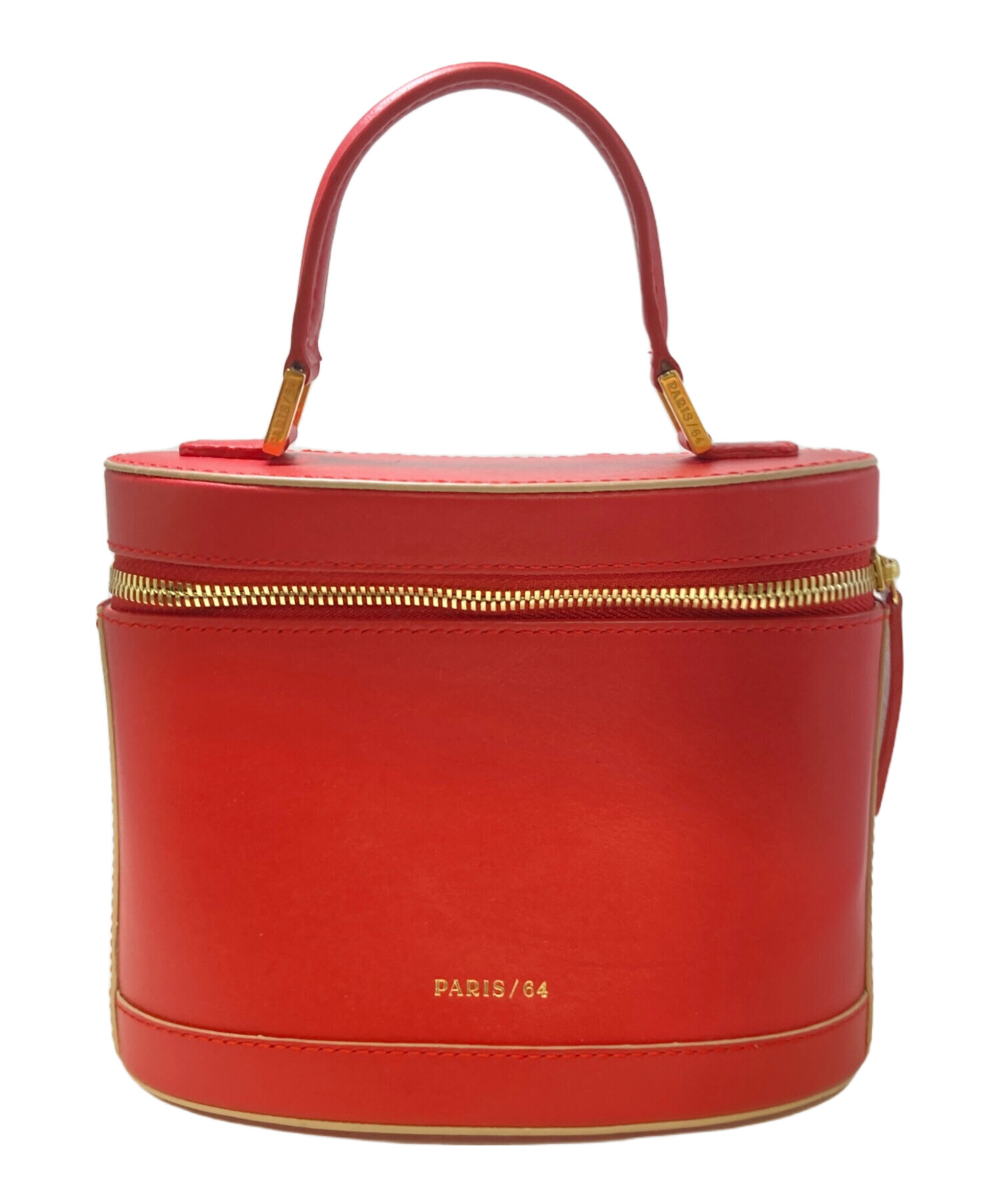 PARIS64 Prismatic Ultramarine ハンドバック　最安値 中古・古着通販】PARIS/64 (パリ64) Prismatic ハンドバッグ レッド