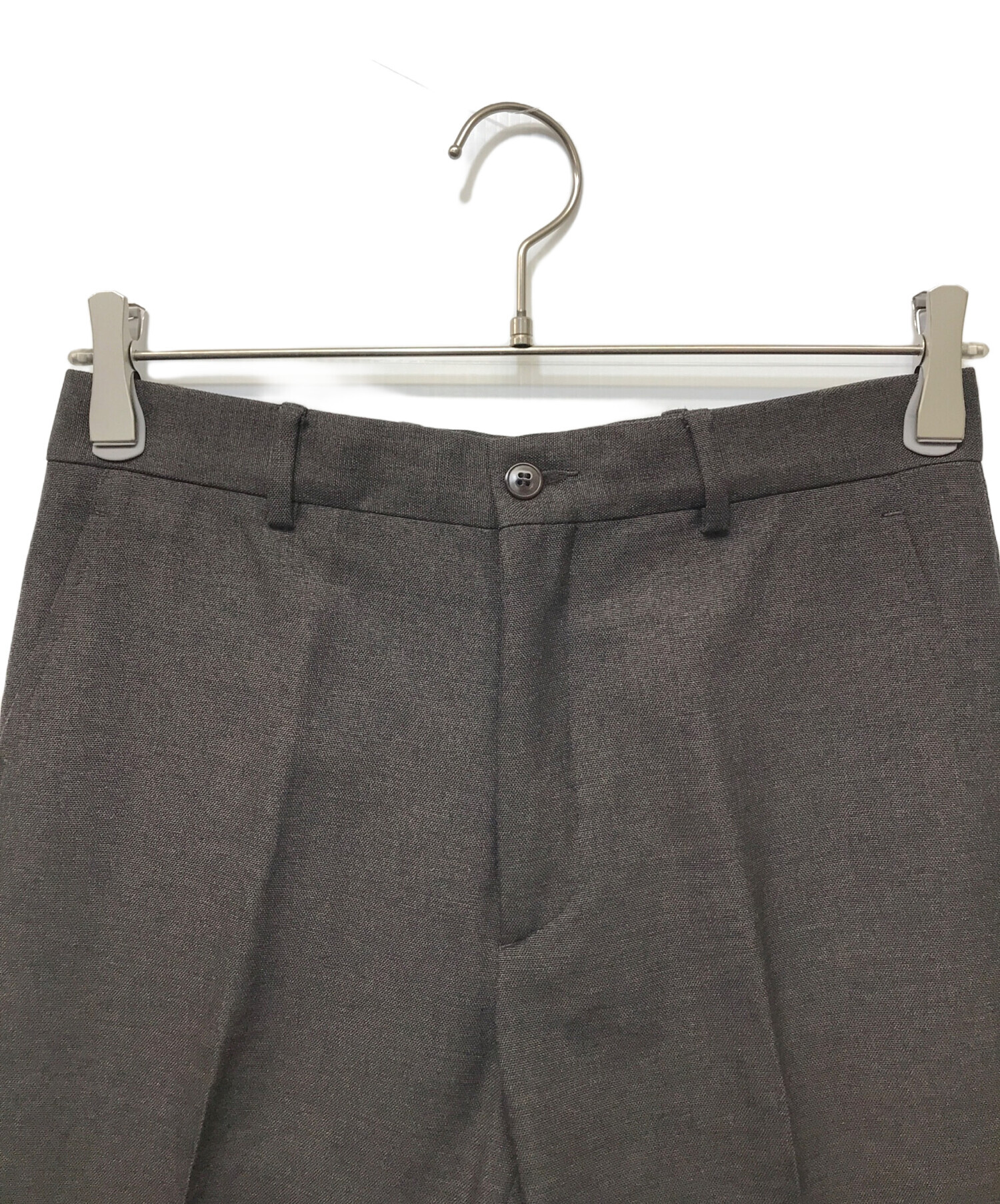 中古・古着通販】MIU MIU (ミュウミュウ) スラックス ブラウン サイズ