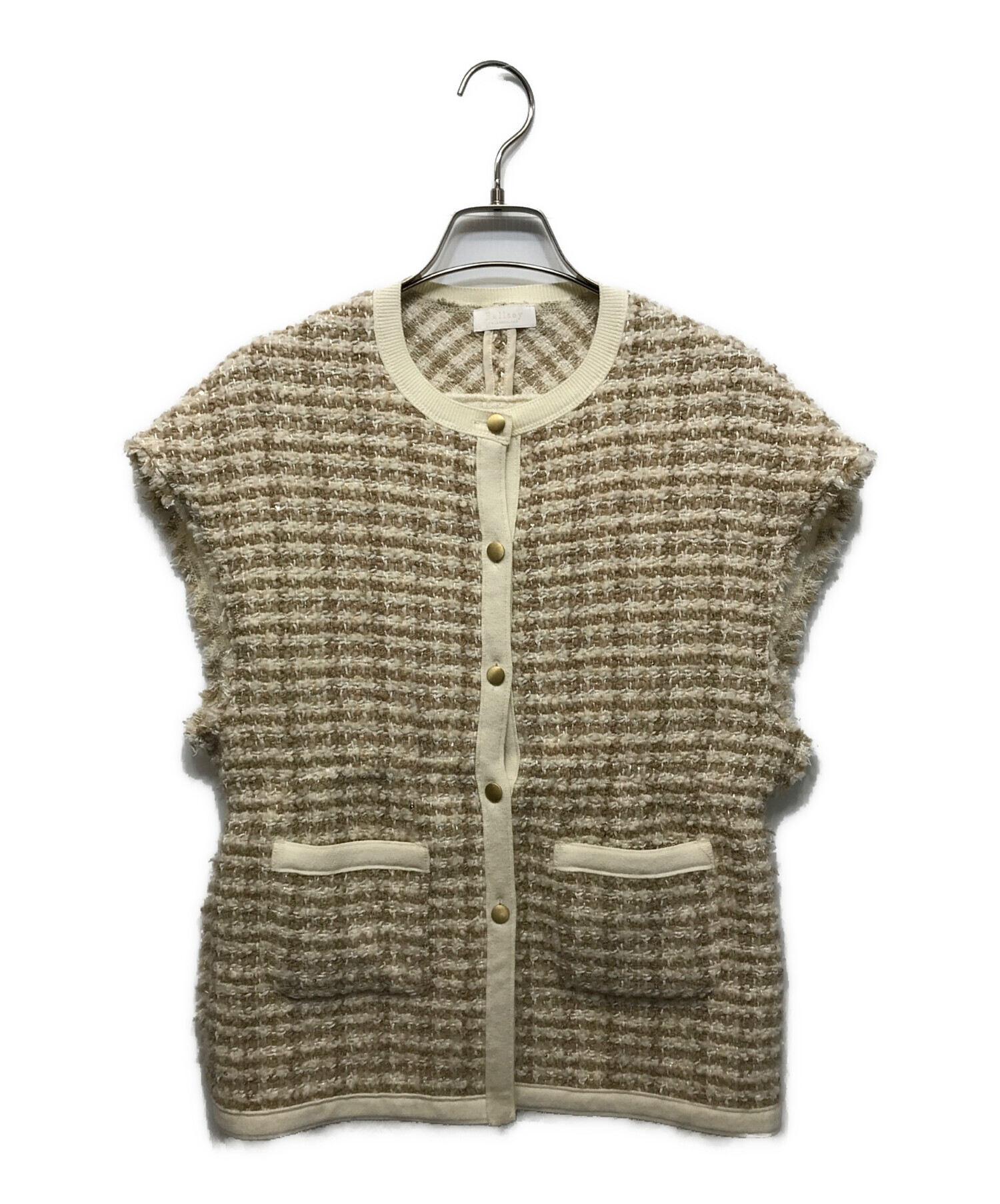 中古・古着通販】BALLSEY (ボールジィ) ニットコンビツイード フレンチ