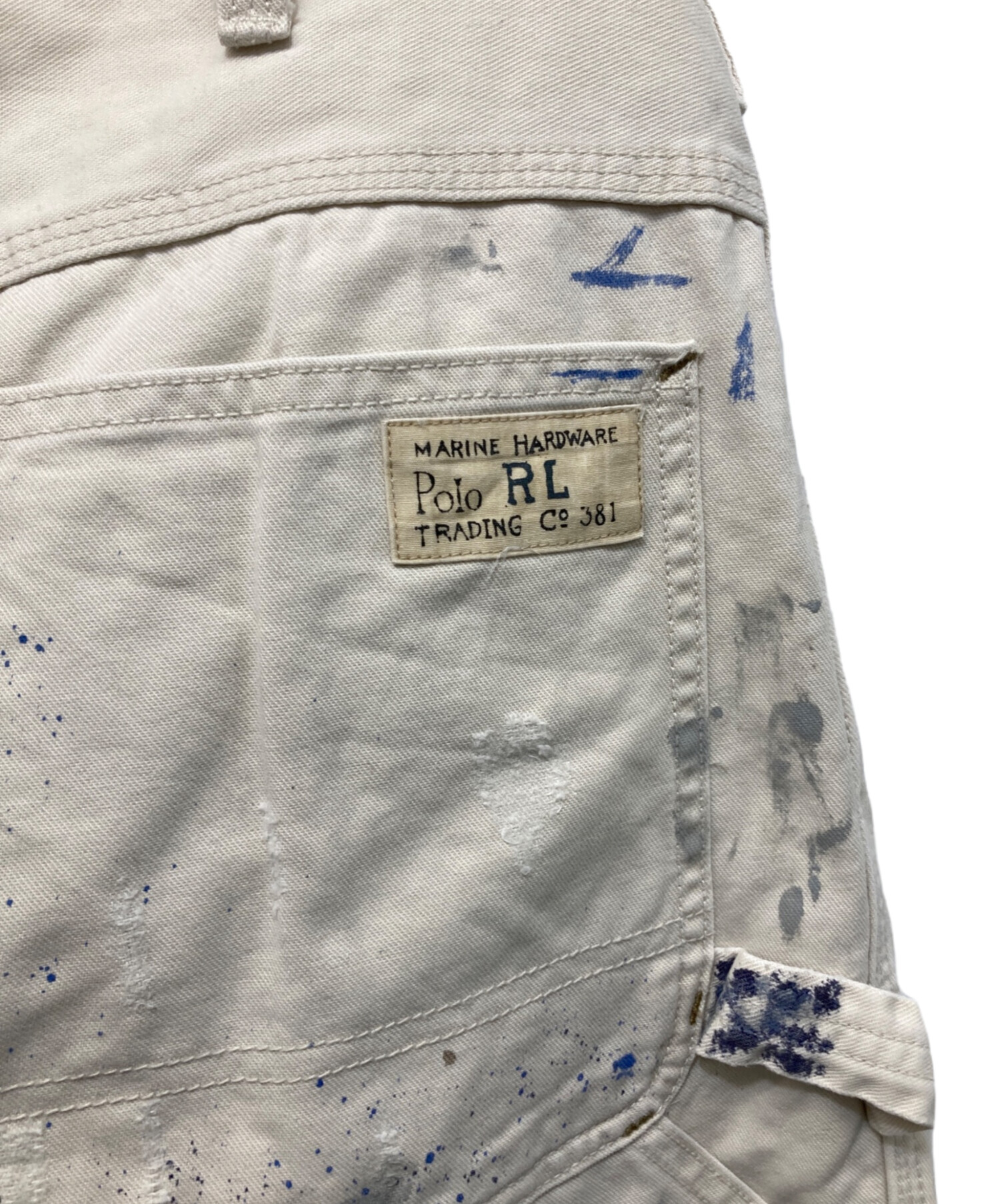 中古・古着通販】POLO RALPH LAUREN (ポロ・ラルフローレン) ペンキ