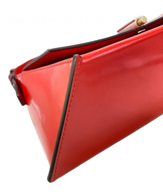 中古・古着通販】Ferragamo (フェラガモ) Geometric Mini Bag レッド