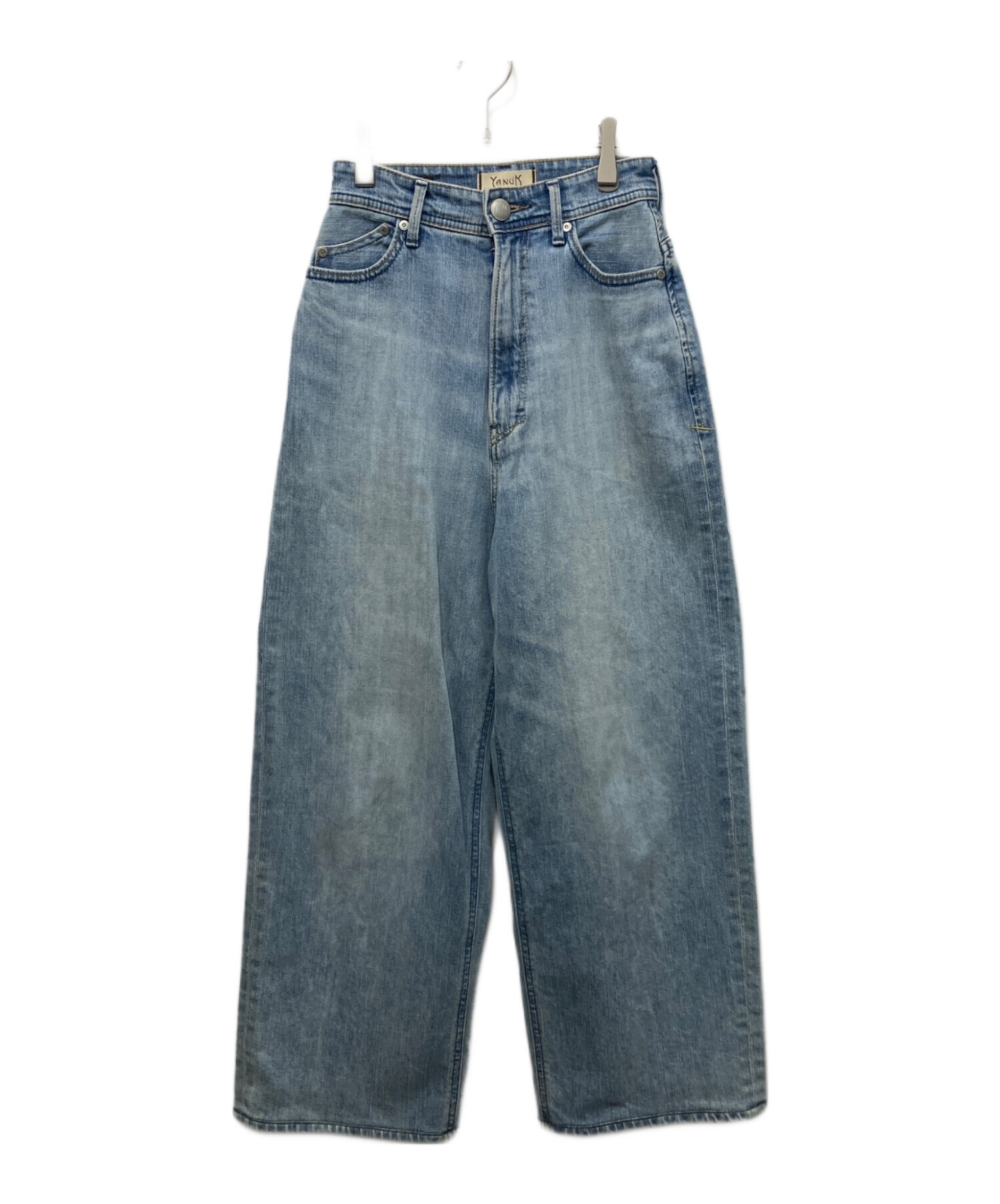 中古・古着通販】YANUK (ヤヌーク) ルーズストレート JOAN ライト