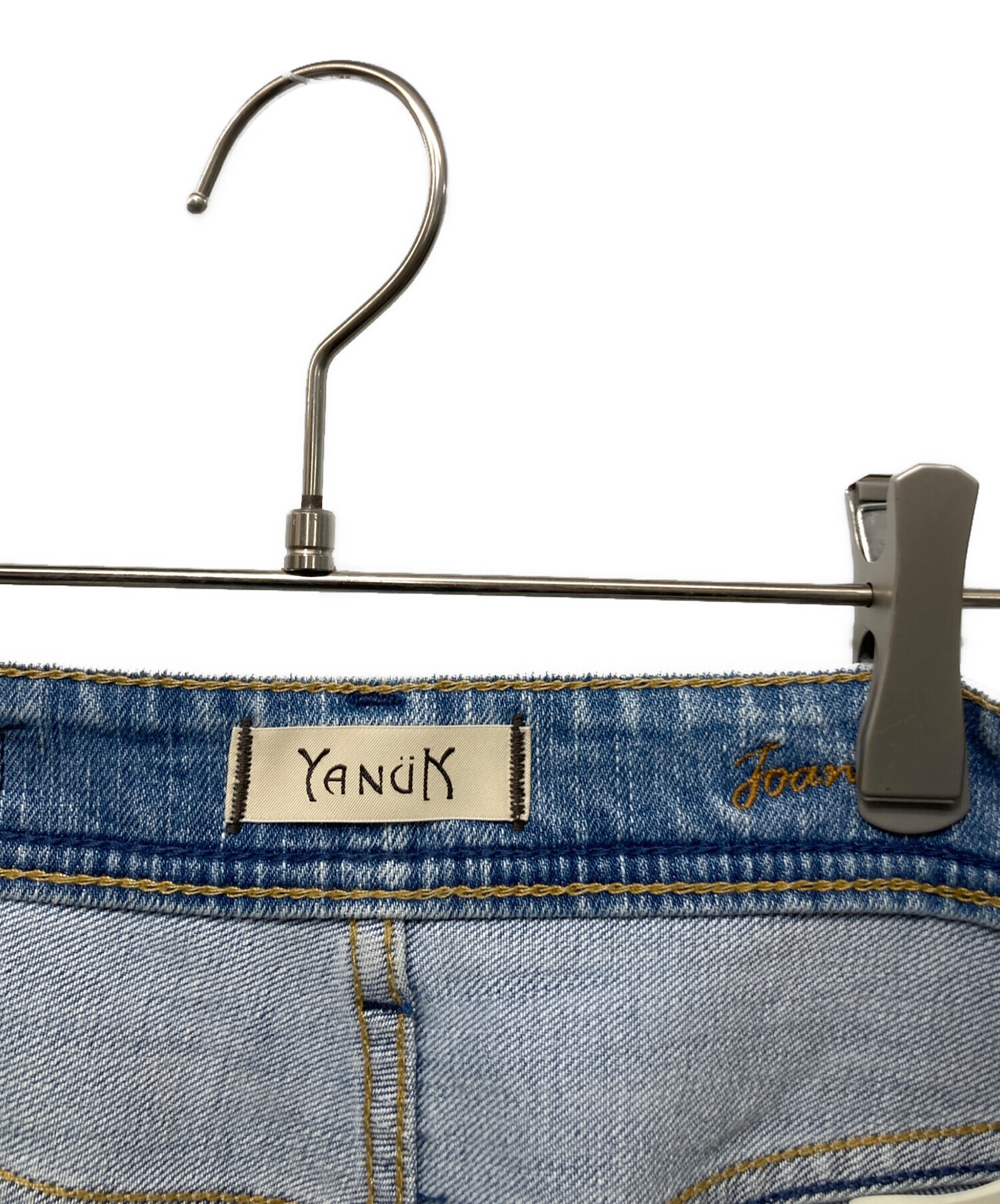 中古・古着通販】YANUK (ヤヌーク) ルーズストレート JOAN ライト