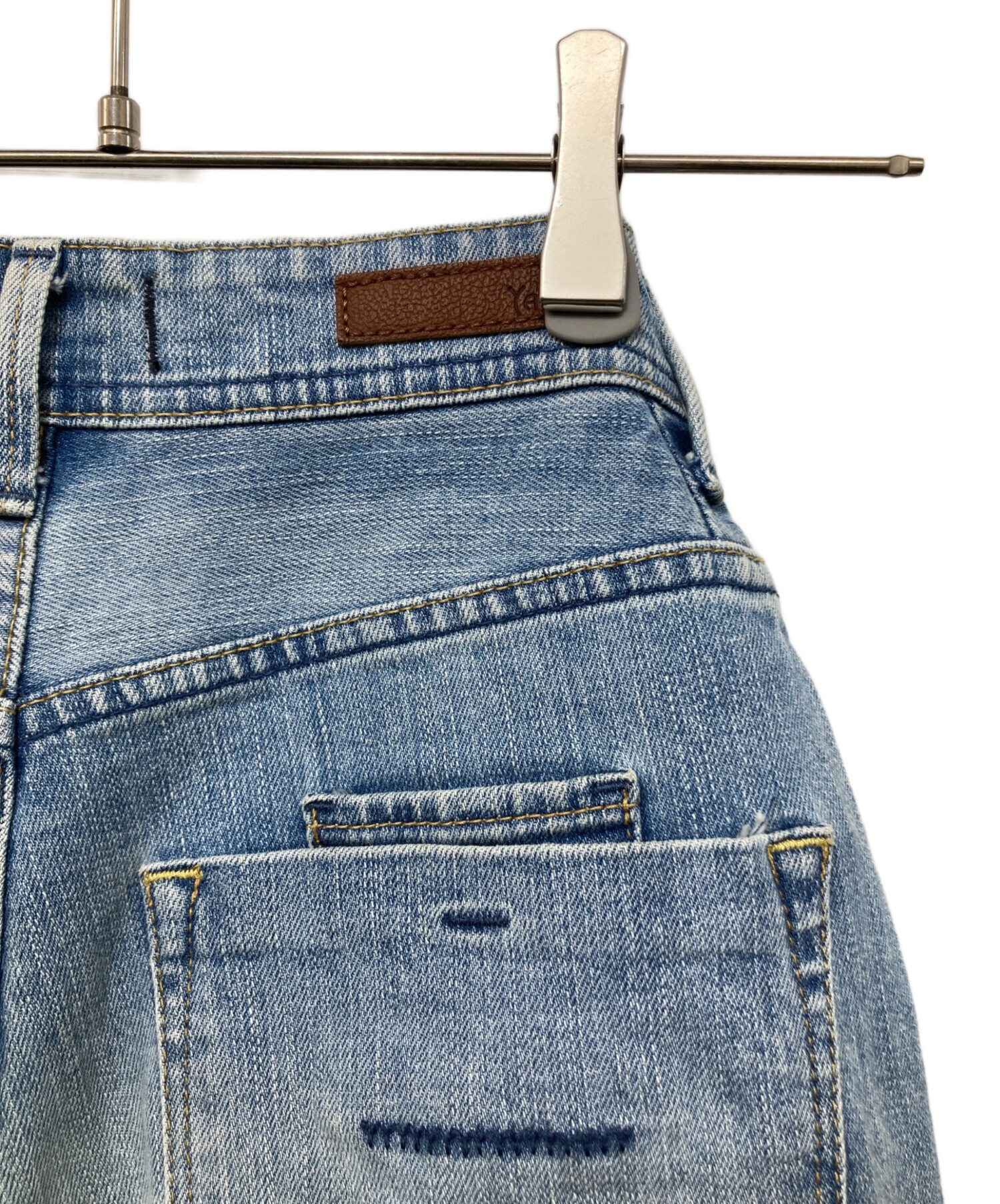 中古・古着通販】YANUK (ヤヌーク) ルーズストレート JOAN ライト