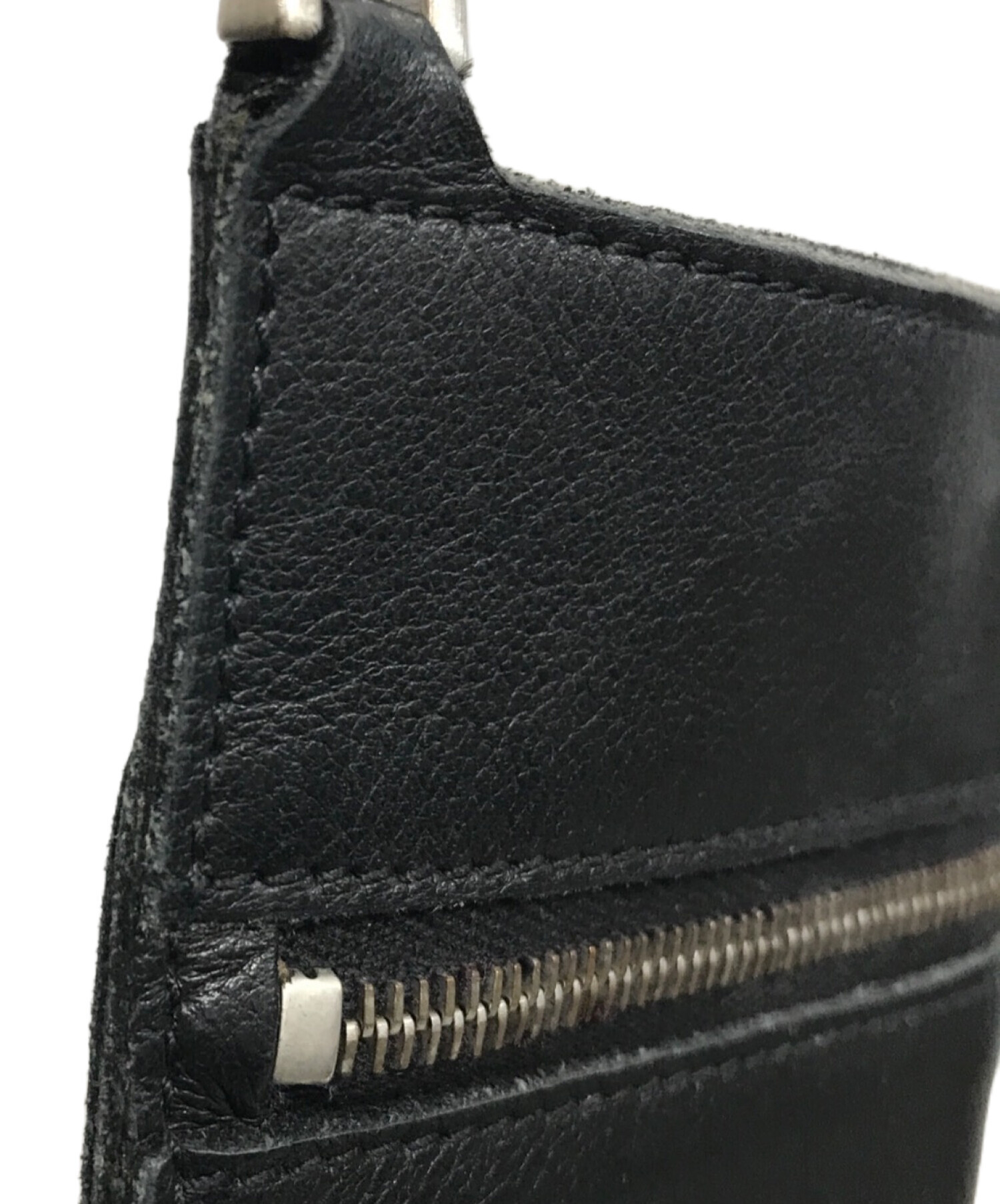 中古・古着通販】RICK OWENS (リックオウエンス) レザーミニショルダー 