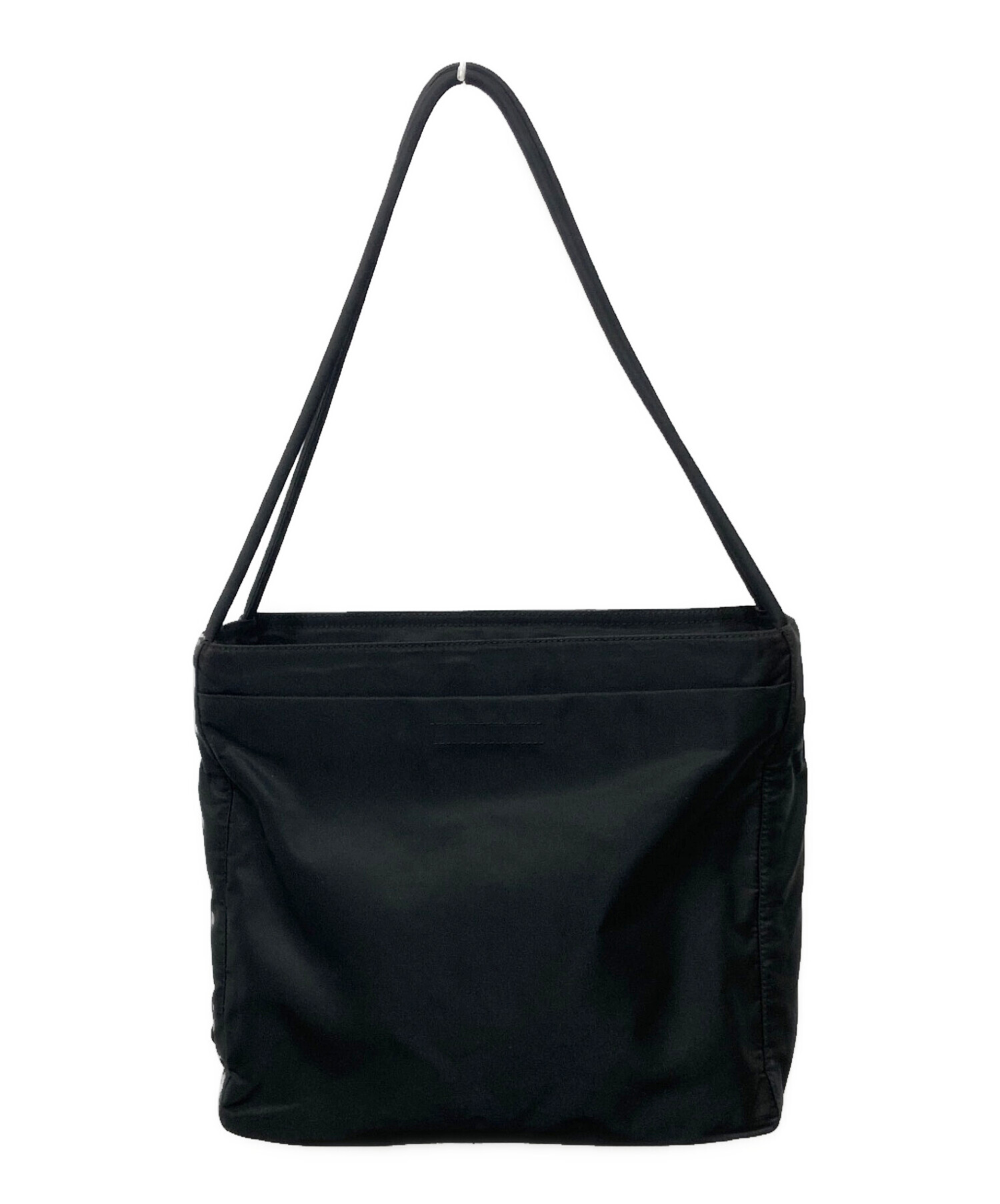 【美品】プラダ PRADA ナイロン トートバッグ ブラック 中古・古着通販】PRADA (プラダ) ナイロントートバッグ ブラック