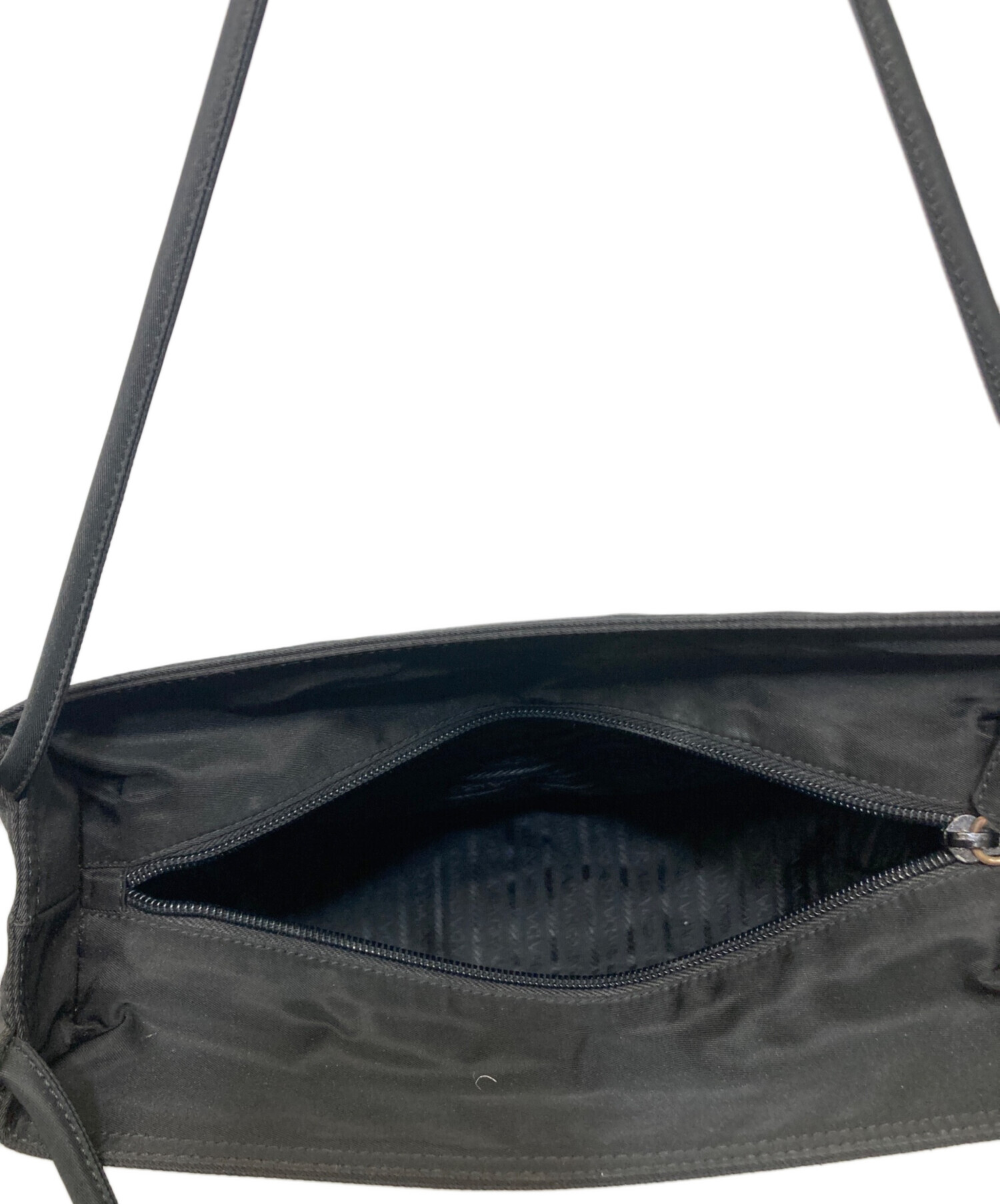 中古・古着通販】PRADA (プラダ) ナイロントートバッグ ブラック