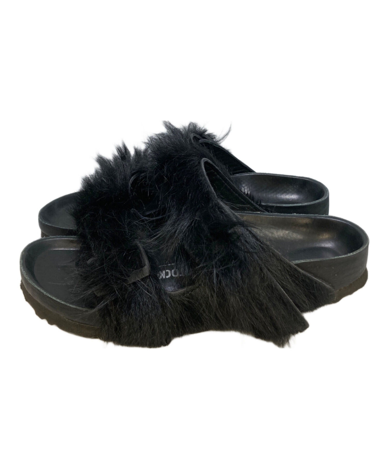 rick owens カジュアルストラップサンダル ブラック 43 中古・古着通販】BIRKENSTOCK (ビルケンシュトック) RICK OWENS