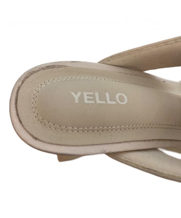 中古・古着通販】YELLO (イエロ) スニーカーミュール ベージュ サイズ