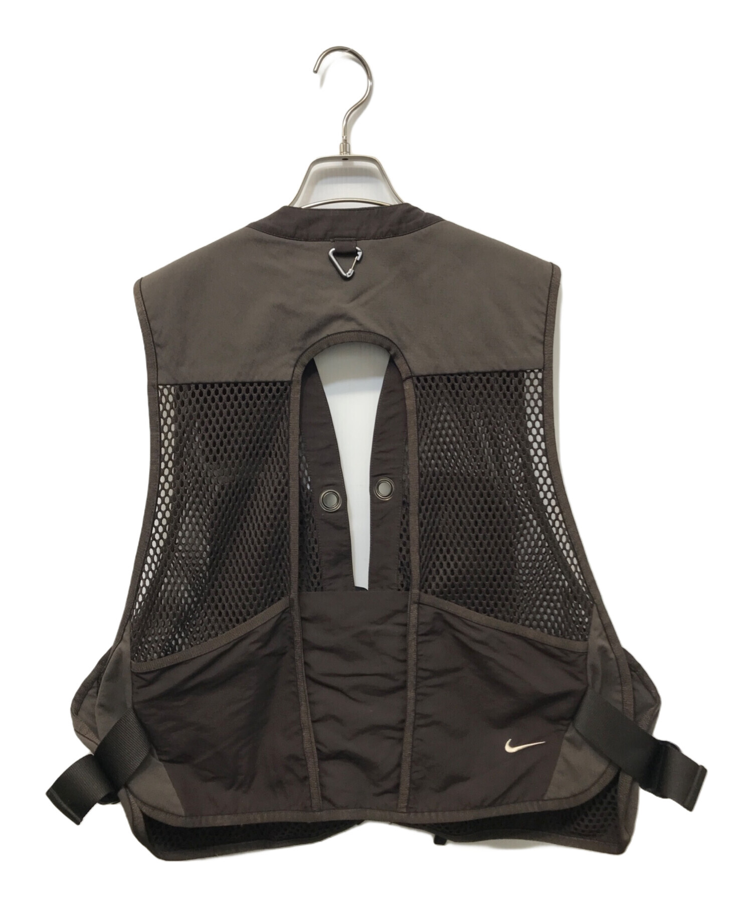 NIKE ACG 22AW BUTTLES VEST メッシュベスト　サイズL NIKE AS U ACG BUTTLES VEST VELVET BROWN/SANDDRIFT/SANDDRIFT 22FA-I