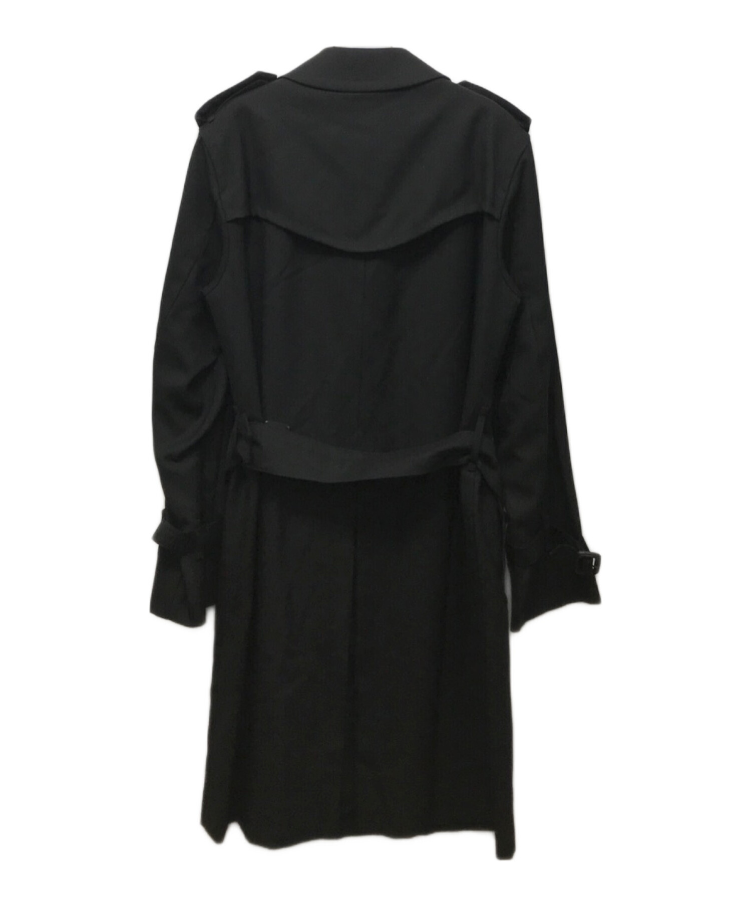 Burberry London トレンチコート　黒 中古・古着通販】BURBERRY LONDON (バーバリーロンドン) シングル