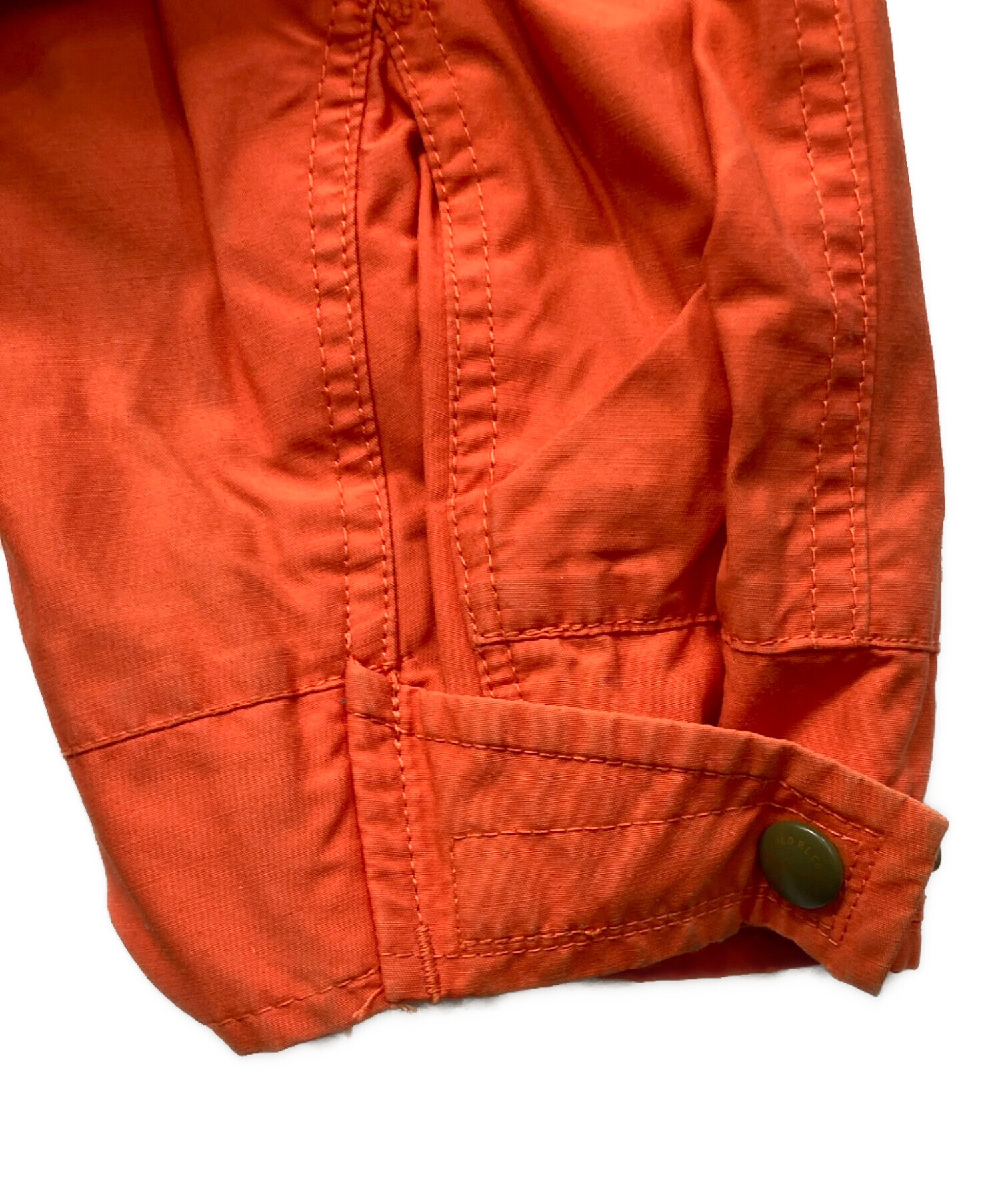 90's ラルフローレン マウンテンパーカー オレンジ L ビンテージ 中古・古着通販】POLO RALPH LAUREN (ポロ・ラルフローレン) オイルド