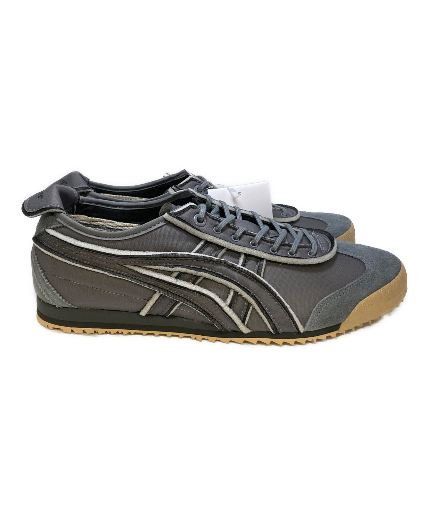 Onitsuka Tiger スニーカー ブラック/グレー 中古・古着通販】Onitsuka Tiger (オニツカタイガー) Mexico 66 SD