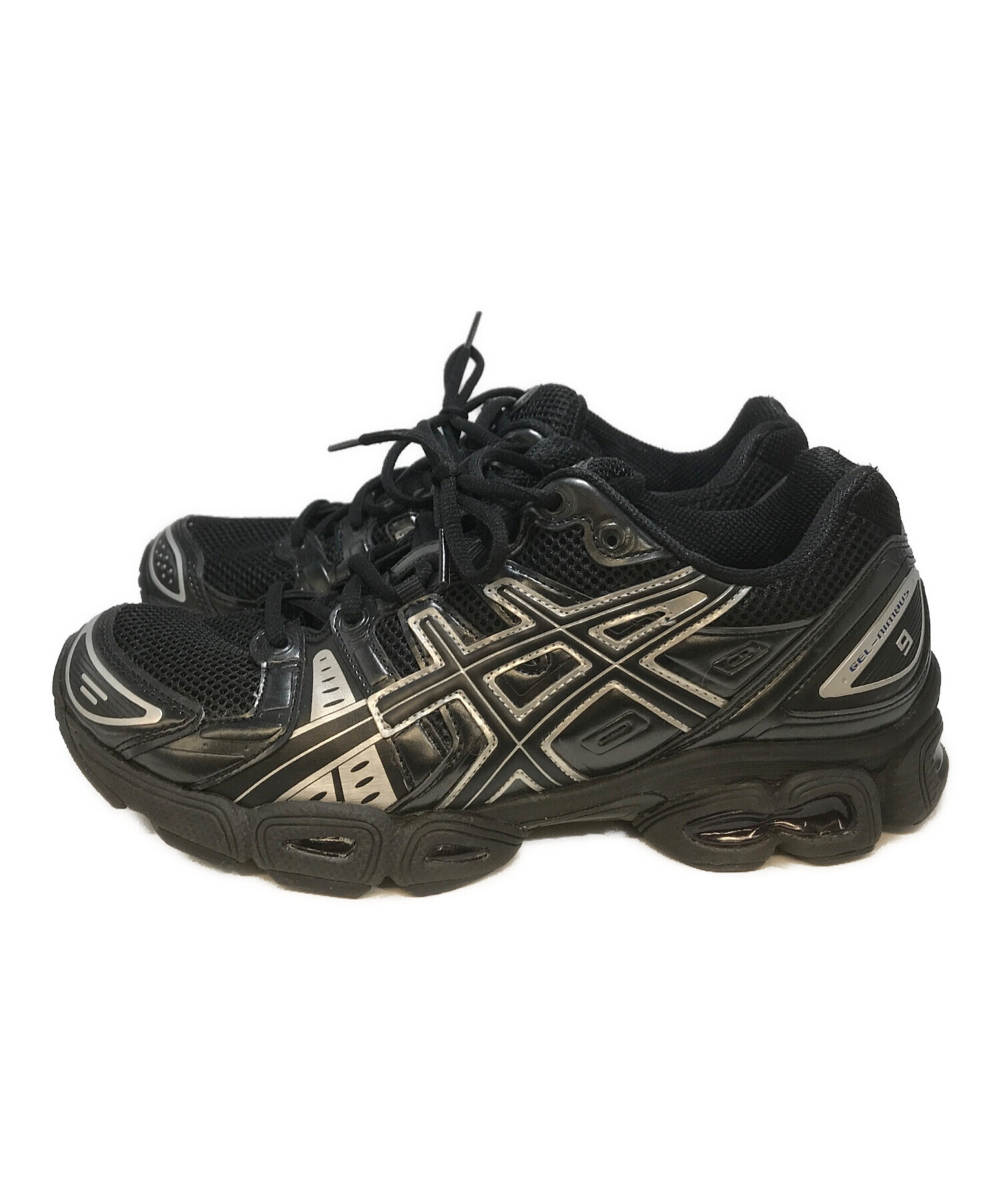 中古・古着通販】asics (アシックス) GEL-NIMBUS 9 ブラック サイズ 